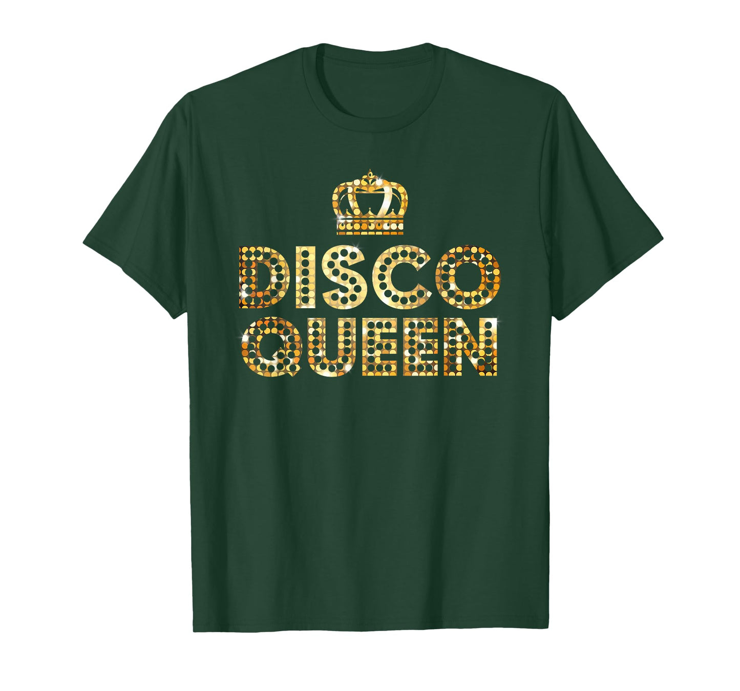 Disco Queen, Retro 70's Disco Matching Couple Gift for Women T-Shirt