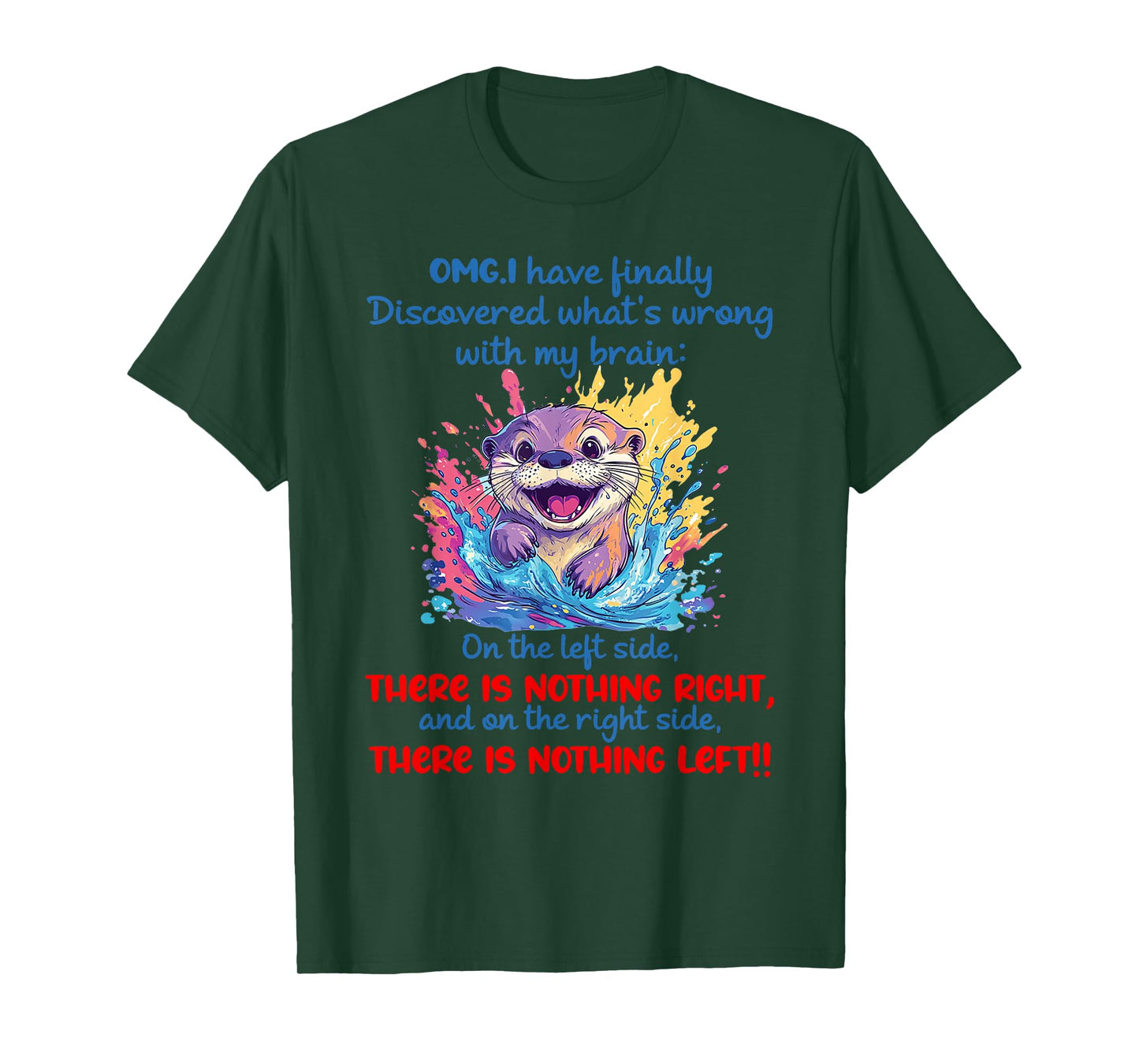 Omg i have finally discovered what's wrong with my brain T-Shirt