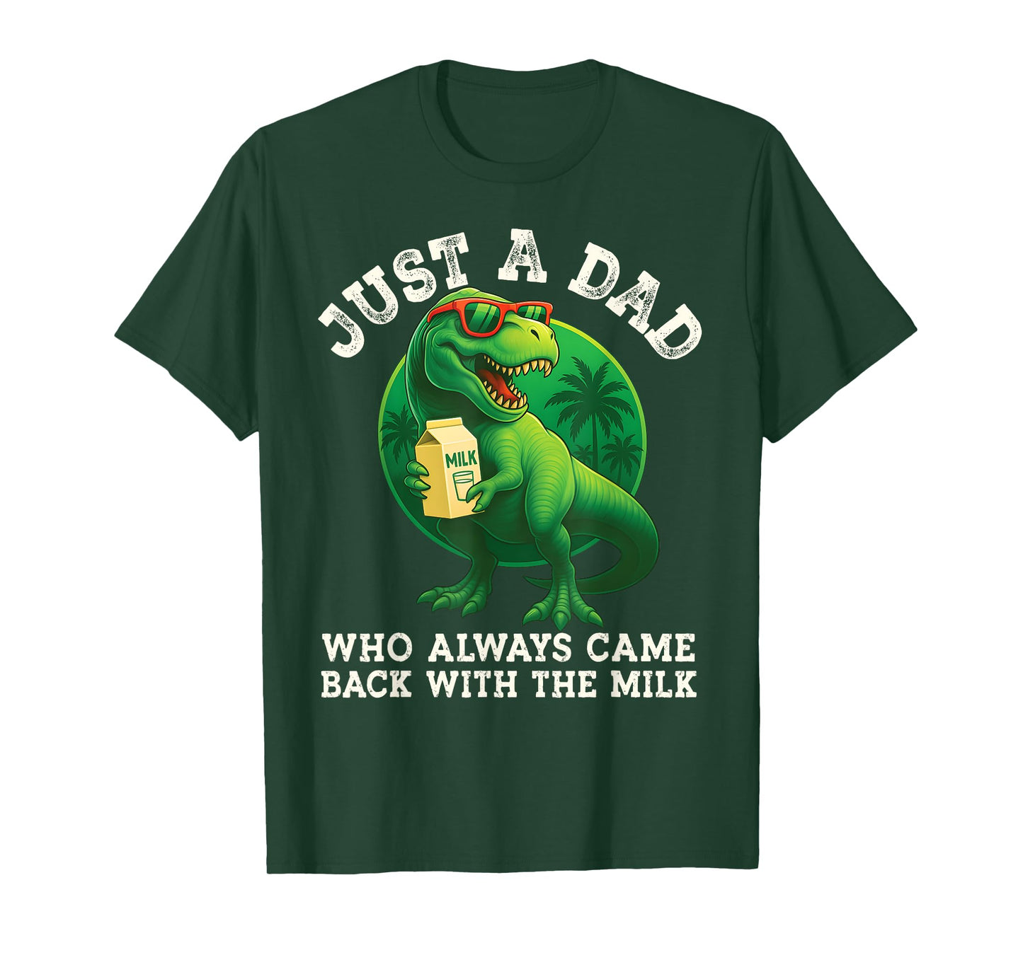 Cute Daddysaurus TRex Dad Dinosaur Daddy Saurus Fathers Day T-Shirt