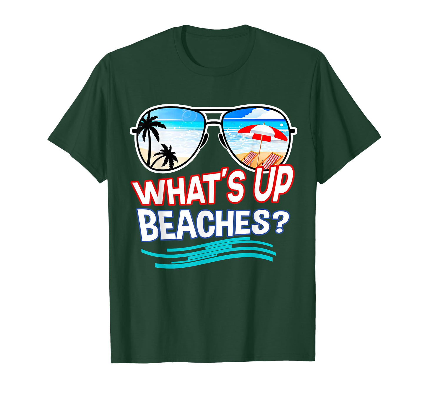 Funny Whats Up Beaches Family Vacation Matching T-Shirt