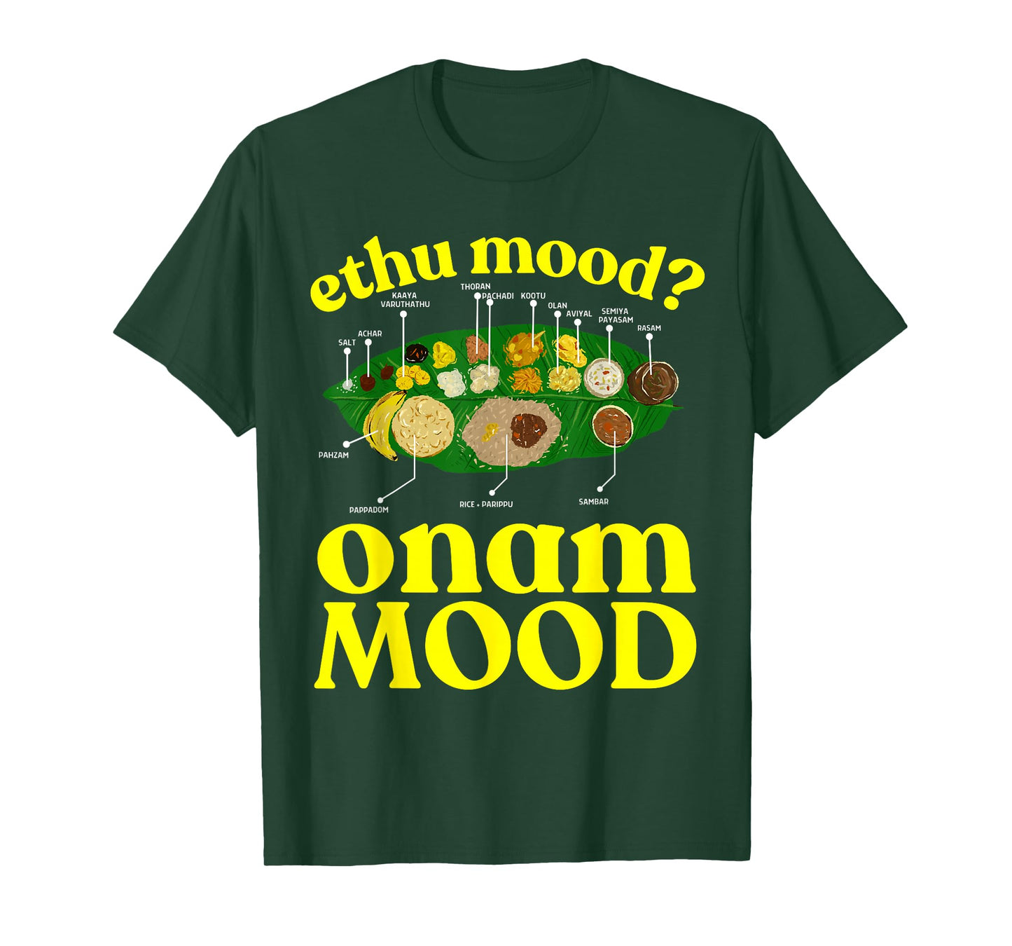 Ethu Mood Onam Mood Happy Onam Cool Men Women Kids T-Shirt