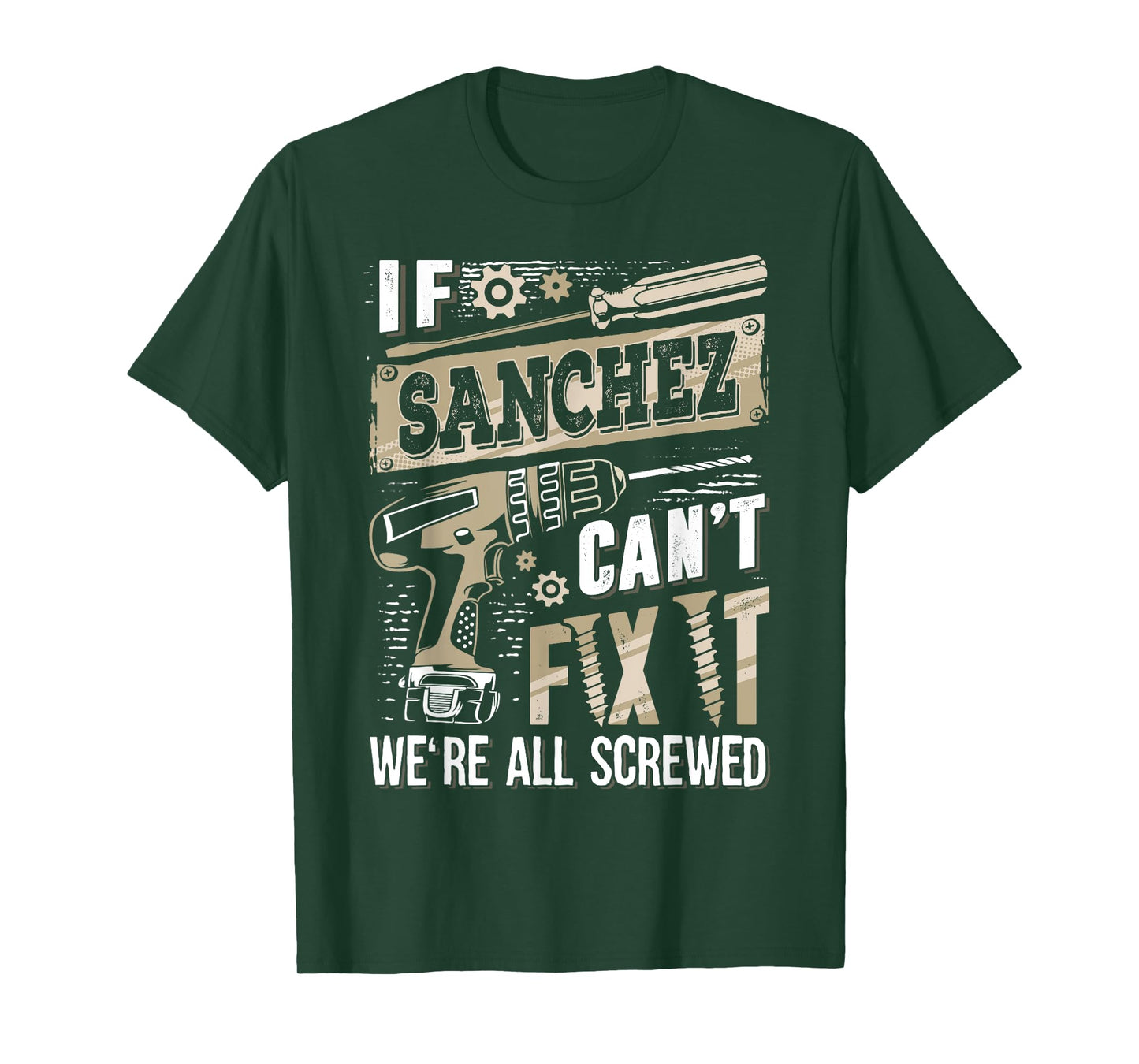 Vintage Classic SANCHEZ Family Name Tee Ideas Unisex-Adults & Kids Black Small Classic Fit Short Sleeve T-Shirt