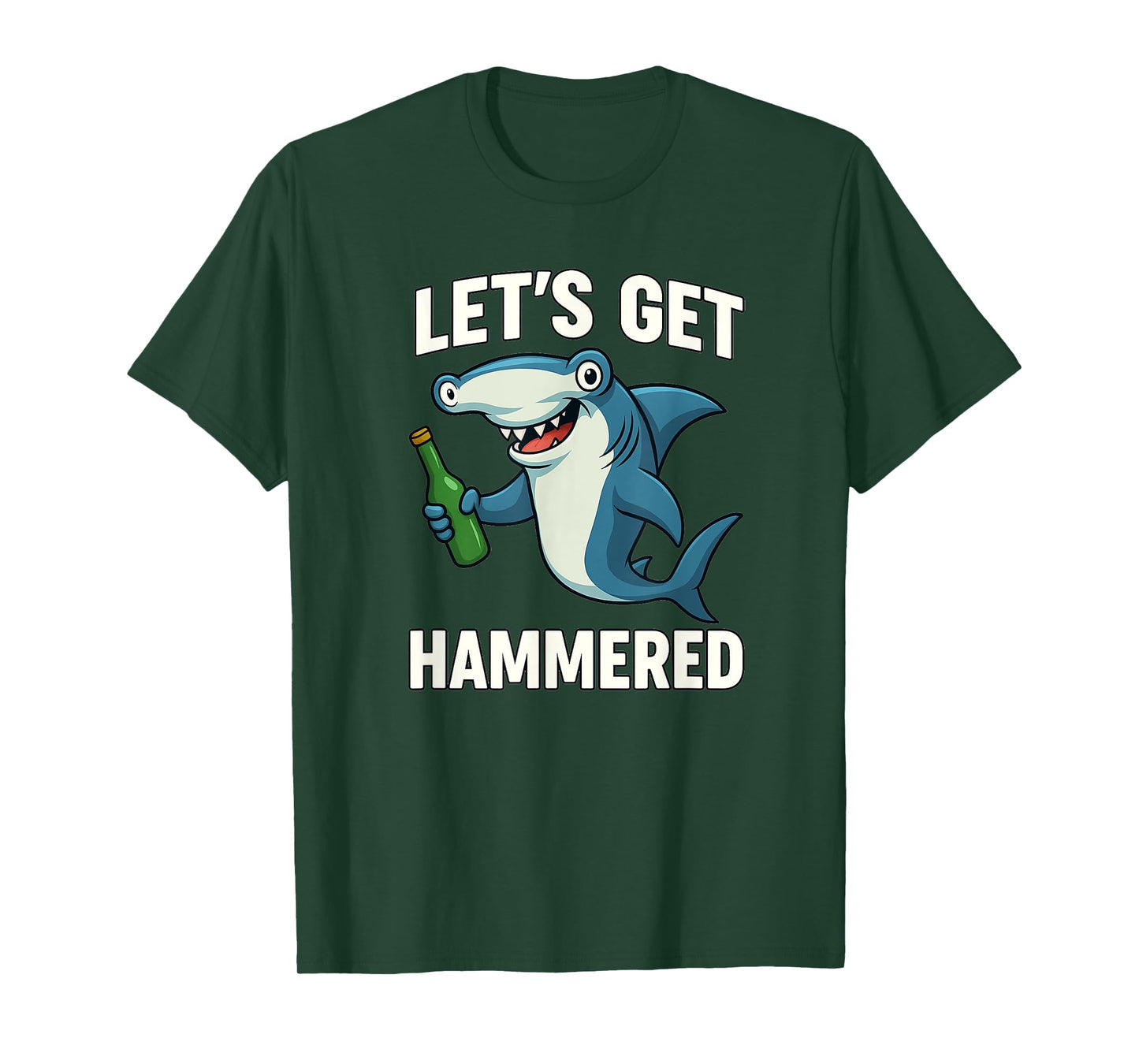 Let's Get Hammered - Wildlife Sea Lover Marine Biology T-Shirt