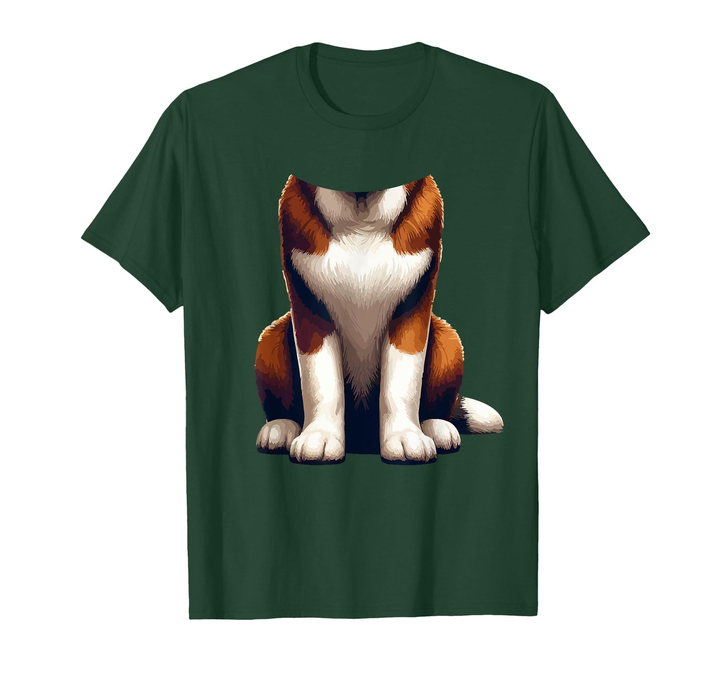Halloween Animal Costume Cosplay St. Bernard Lover T-Shirt