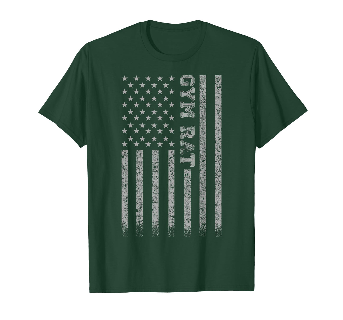 Gym Rat American Flag T-Shirt