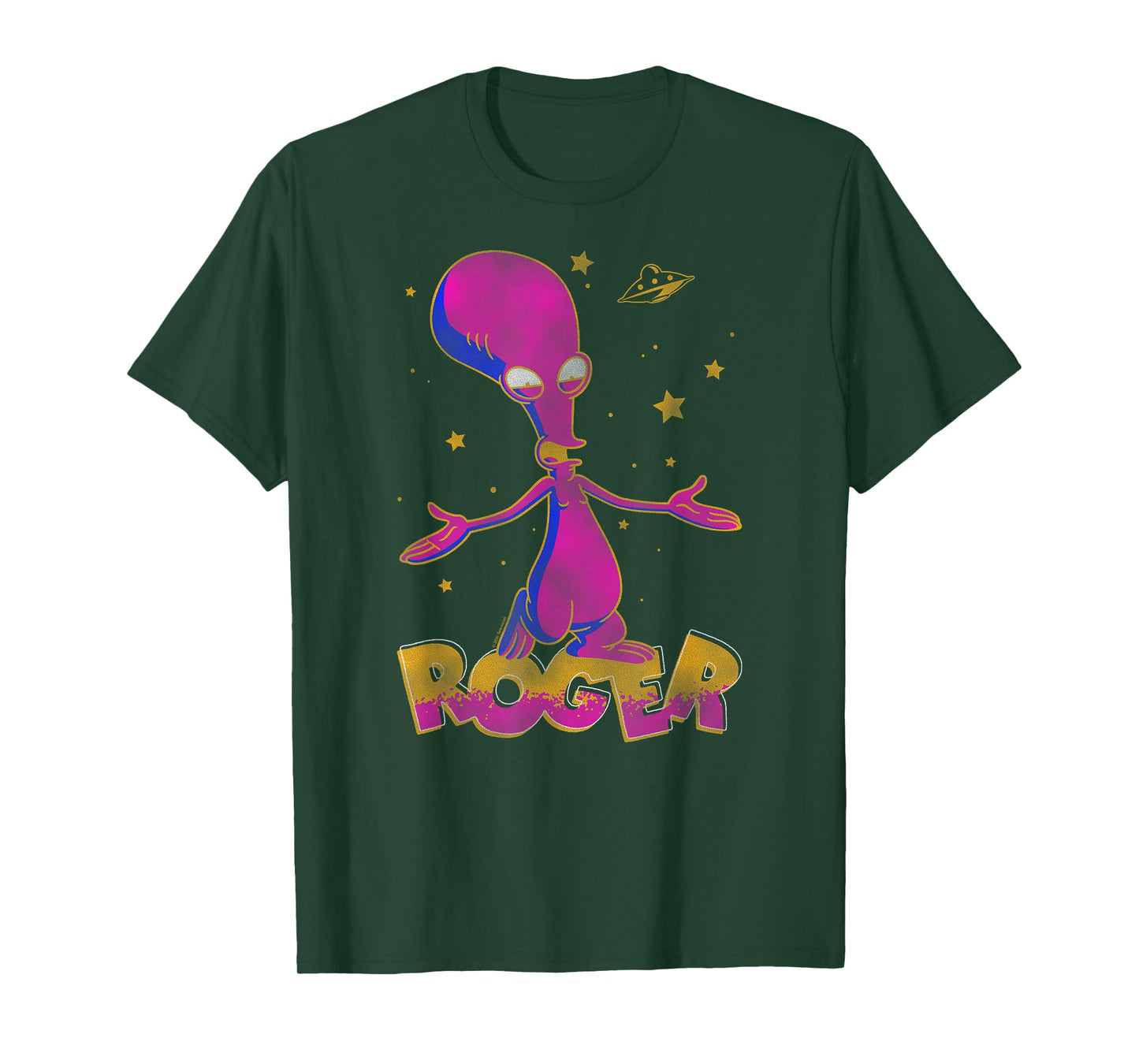 American Dad Outer Space Roger Cartoon T-Shirt