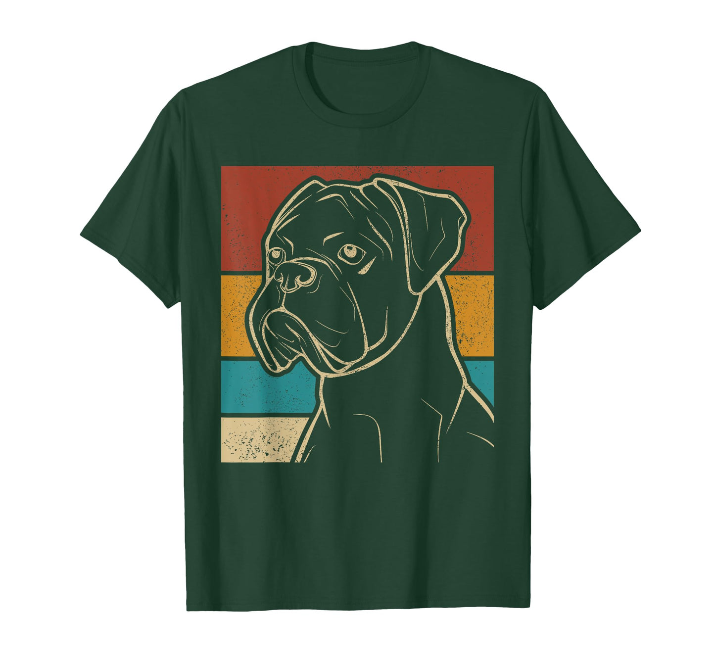 Dog Lover Dog Owner Retro Pet Animal Outfit Vintage Boxer T-Shirt for Men Women Kids