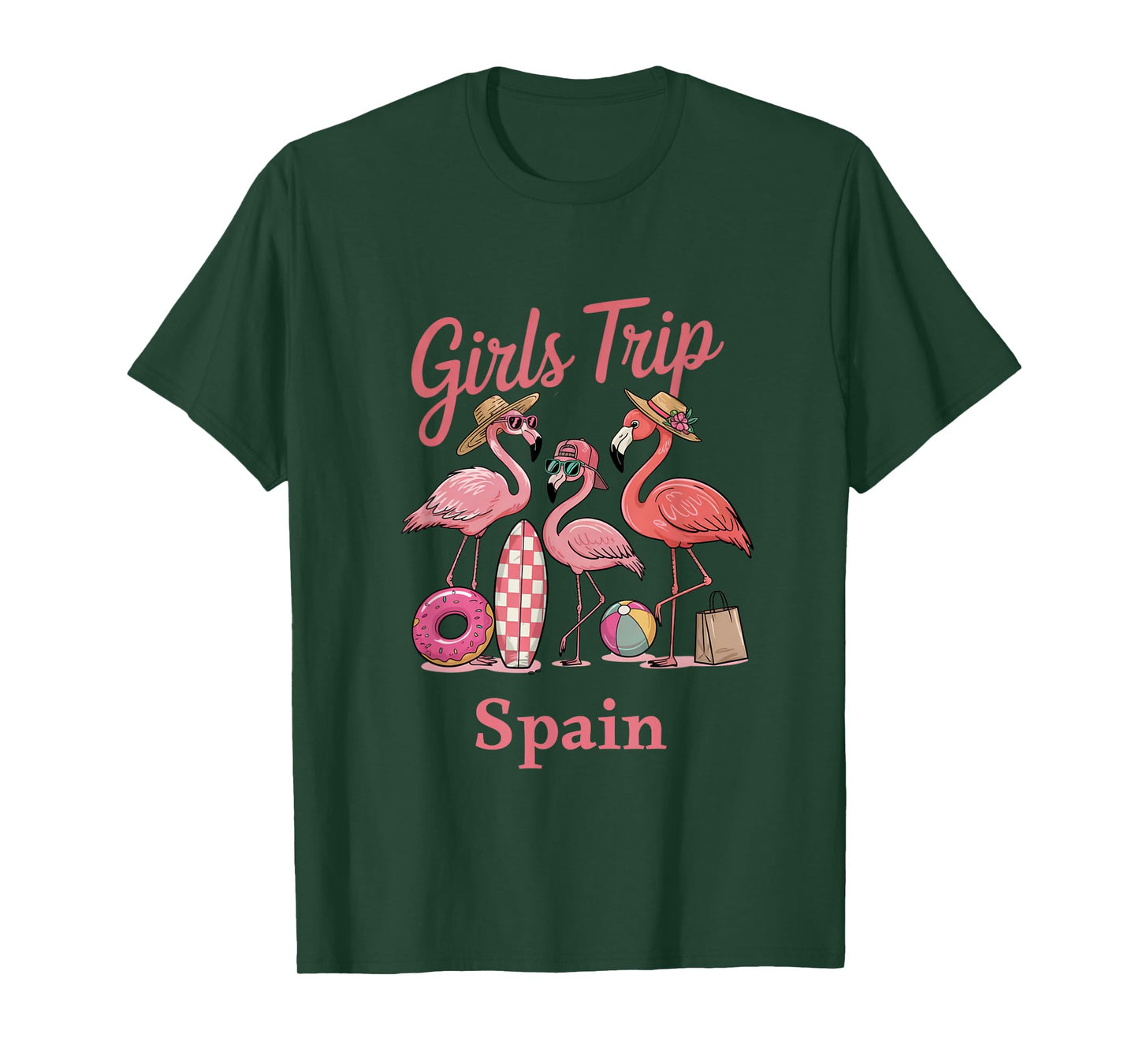 Girls Trip Spain Vacation Travel T-Shirt