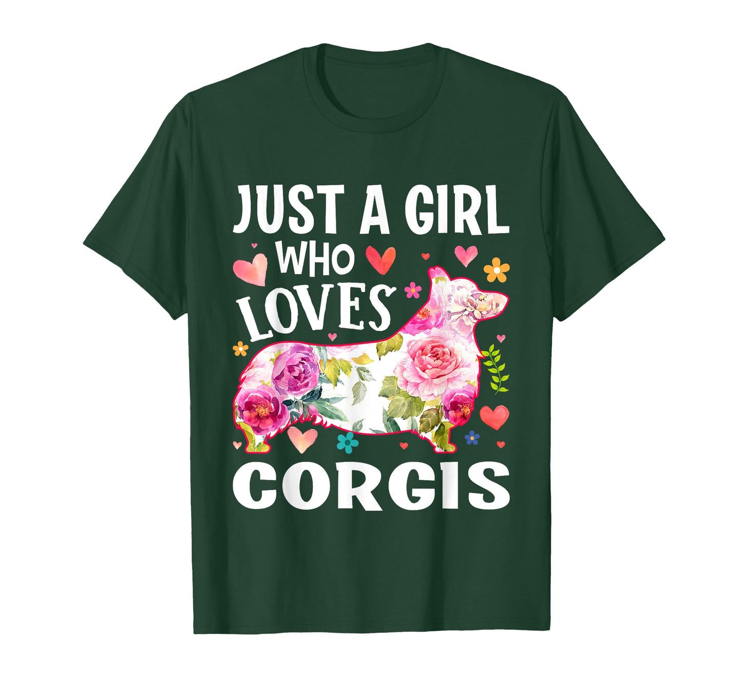 Mother's Day Just A Girl Who Loves Corgis T-Shirt