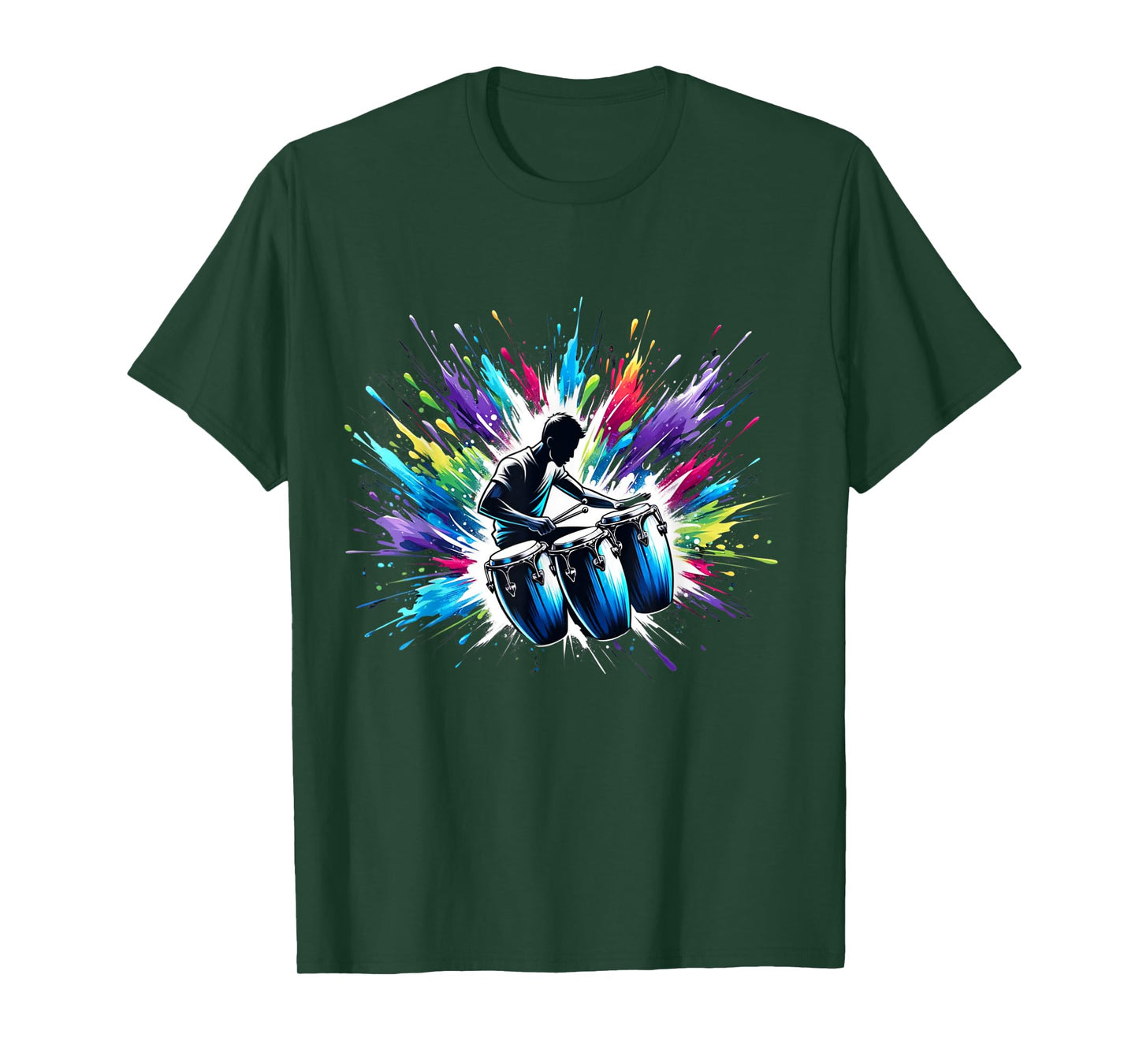 Cool Conga Player Congas Art Music Instrument Musician T-Shirt