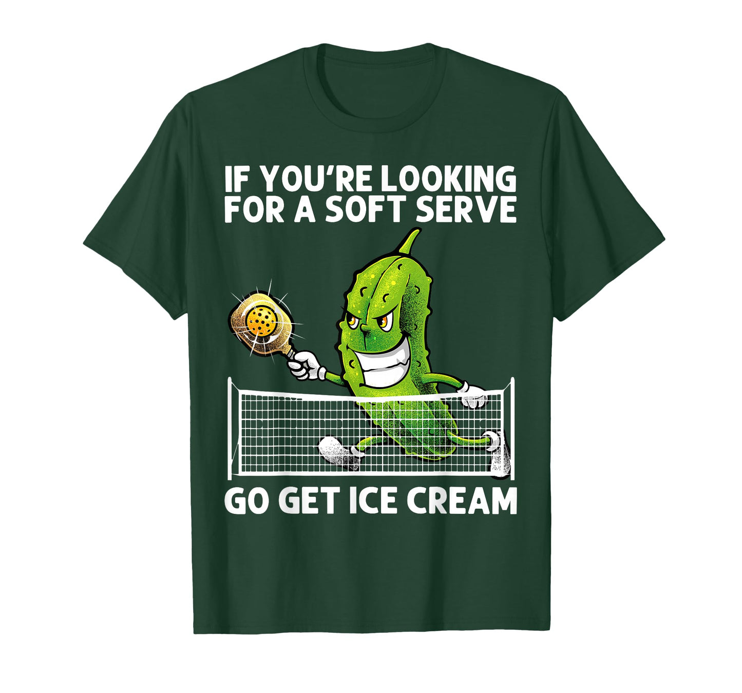 Pickleball Art For Men Women Grandpa Gag Pickle Ball Player T-Shirt