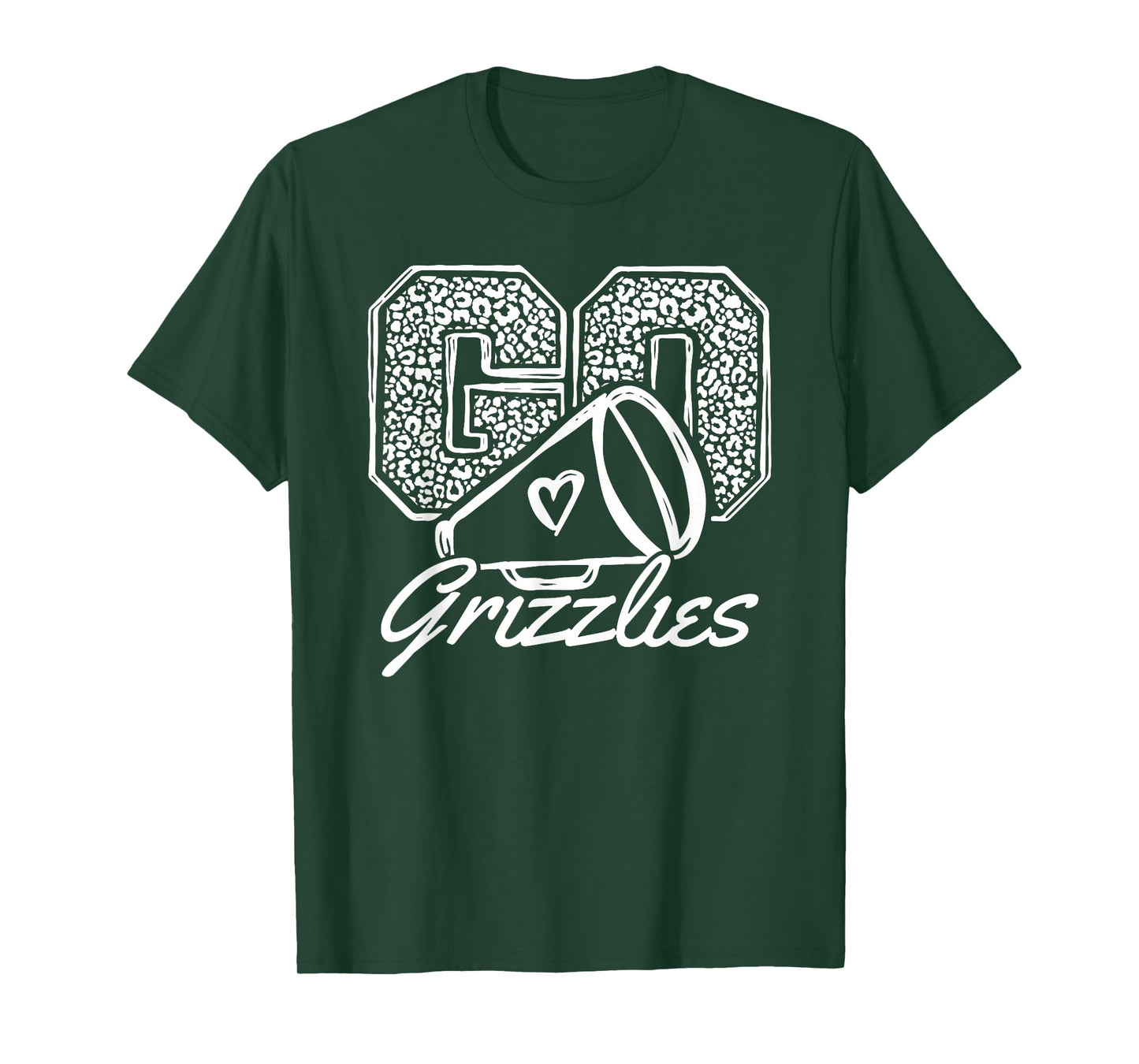 Go Cheer Grizzlies Sports Name Gifts Men Women Boy Girl T-Shirt
