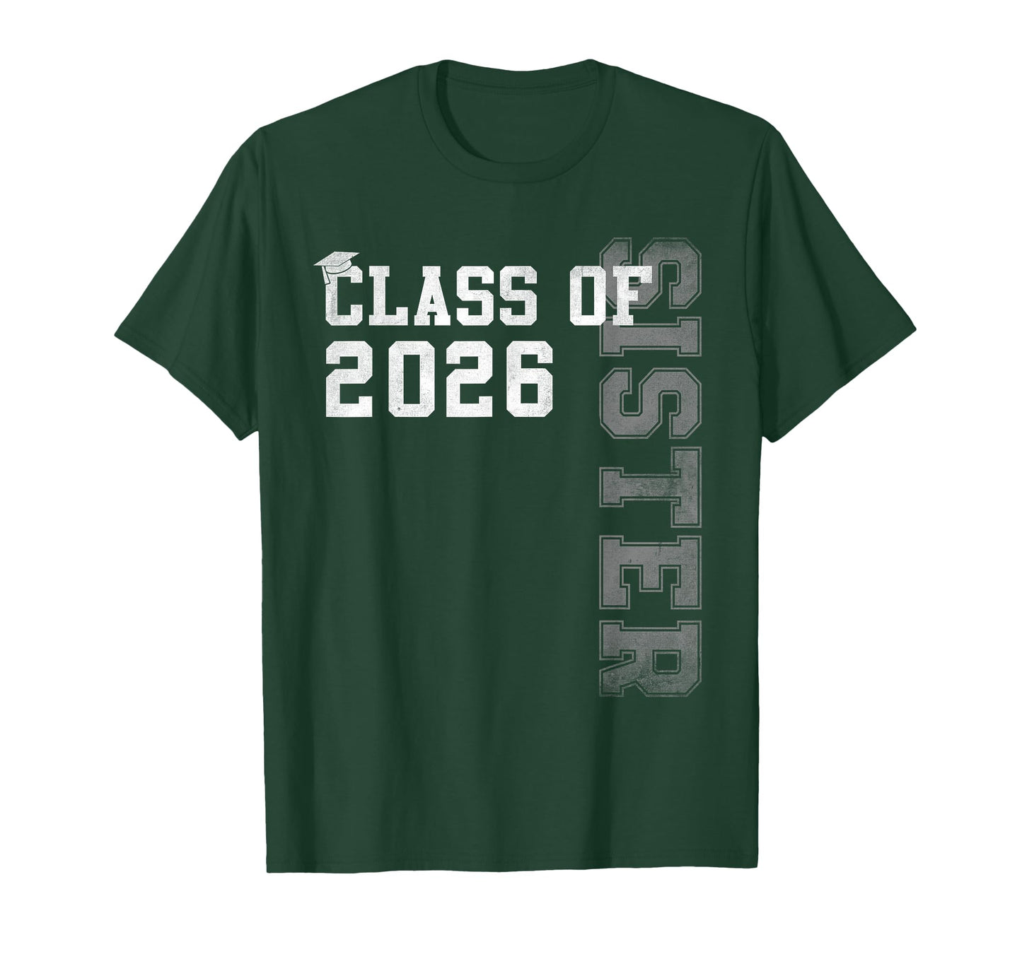 Proud Sister Of A 2026 Graduate Grad Senior Graduation T-Shirt