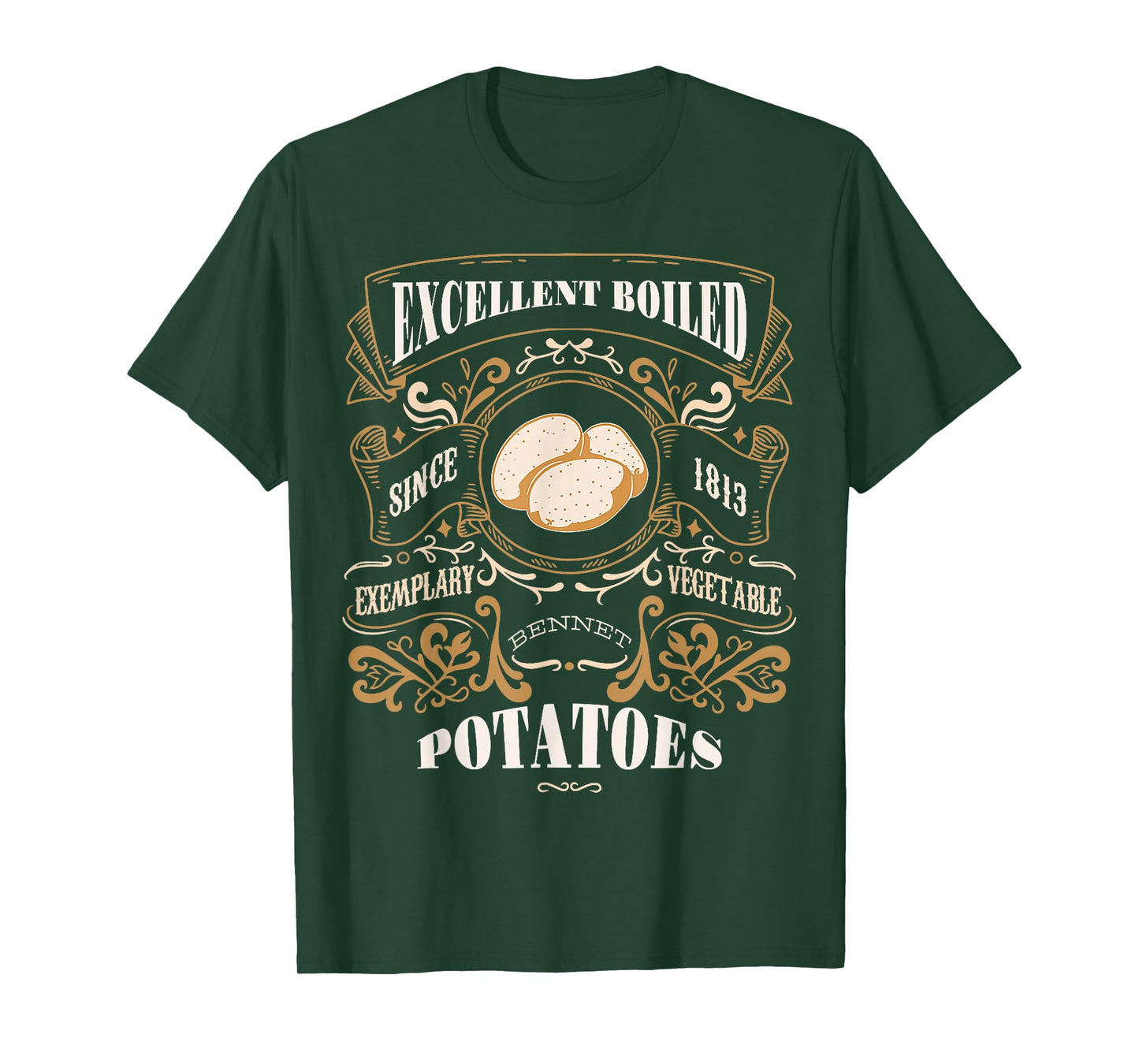Excellent Boiled Potatoes Pride & Prejudice Jane Austen Meme T-Shirt