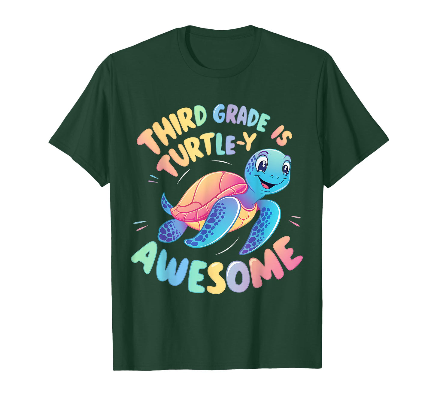Third grade Turtle-y Awesome 3rd Grade Back to School T-Shirt