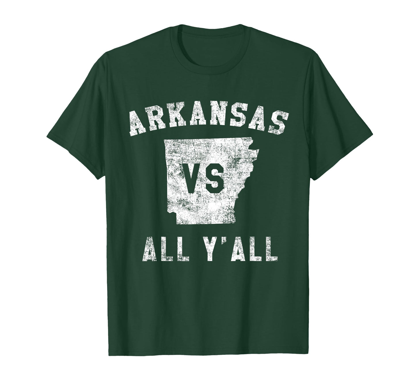 Arkansas vs All Yall for y'all Men Women Kids T-Shirt