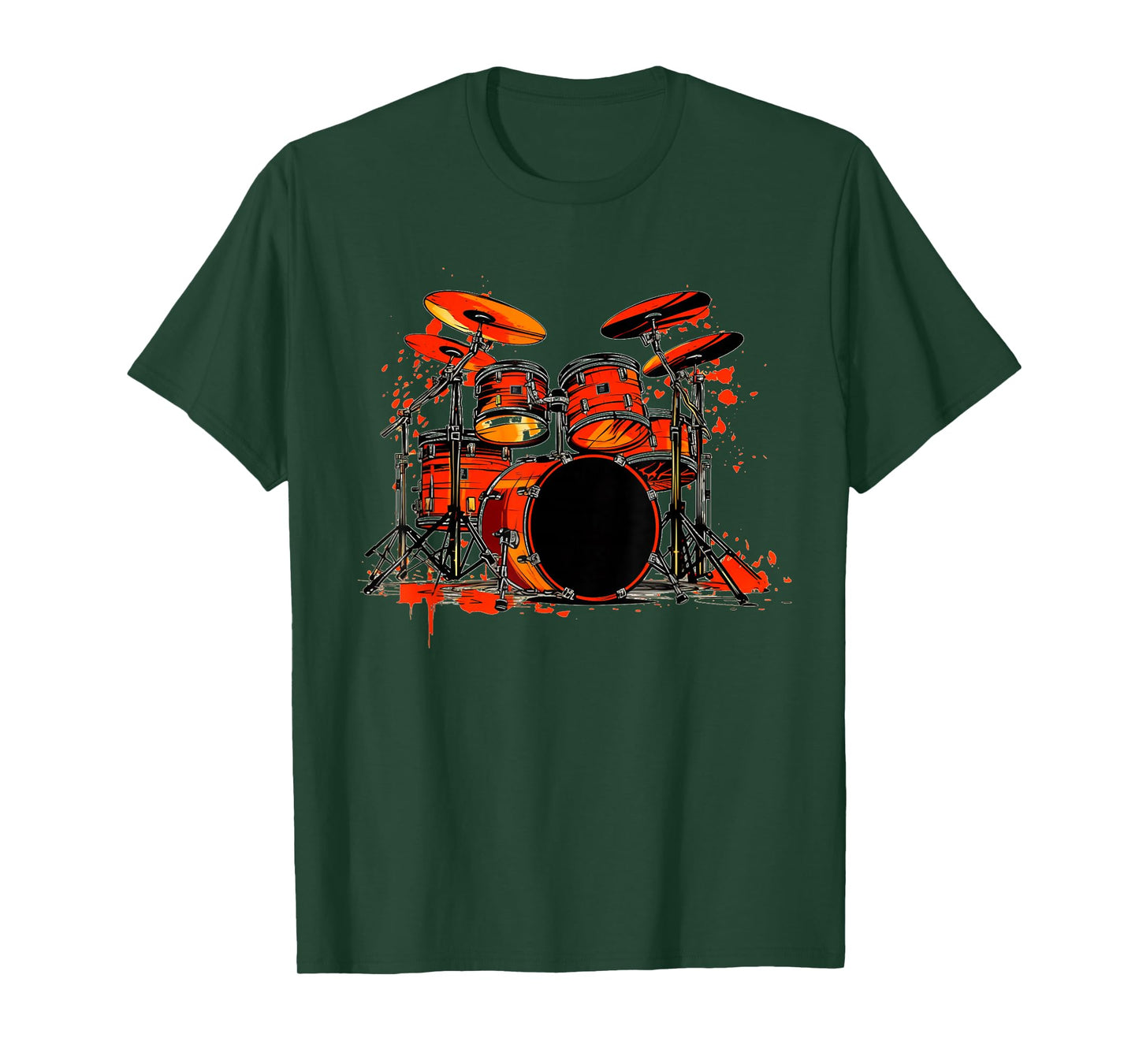 Cool Drums for Drummer and Rock Band Lovers T-Shirt