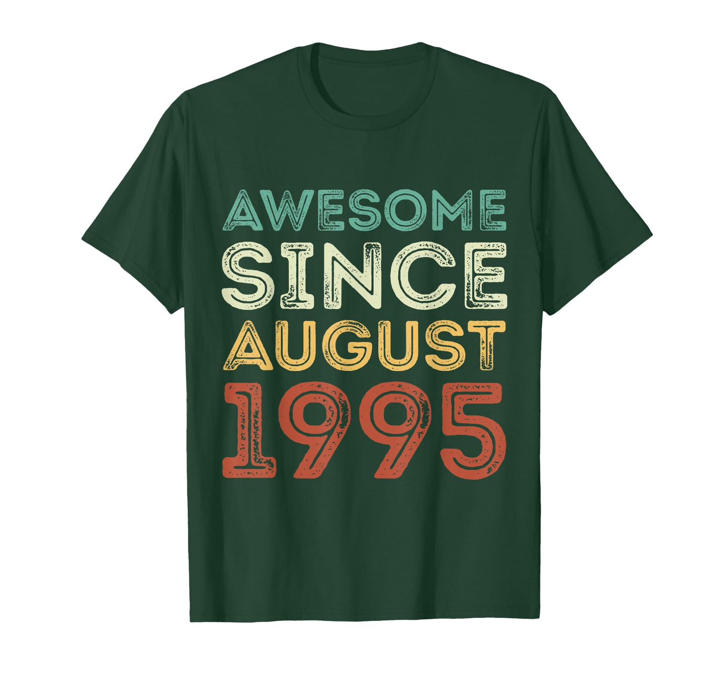 Awesome Since August 1995 Vintage Birthday Classic 1995 T-Shirt