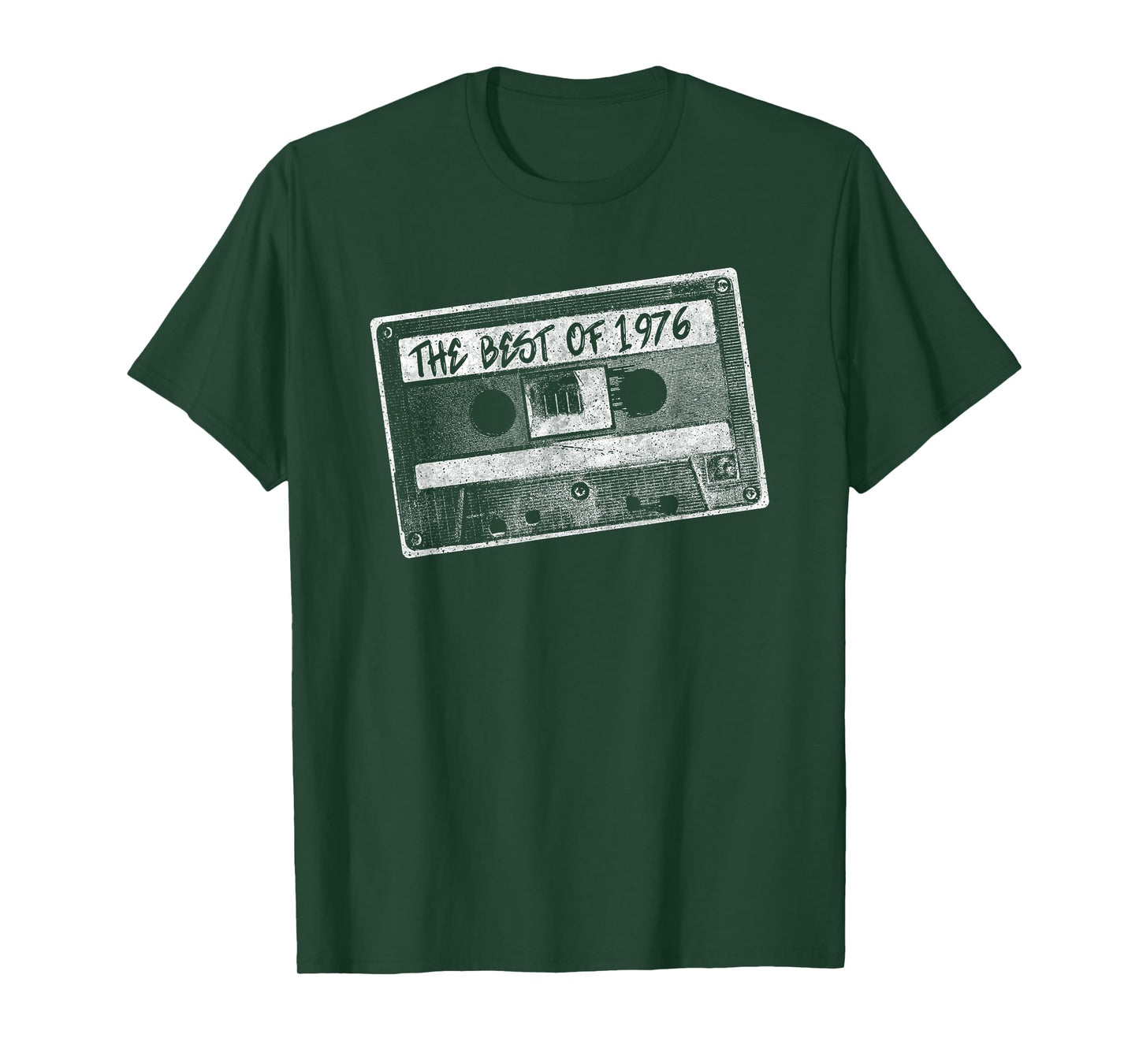 Vintage Cassette Tape Shirt Best of 1976 Born Birthday Gift T-Shirt