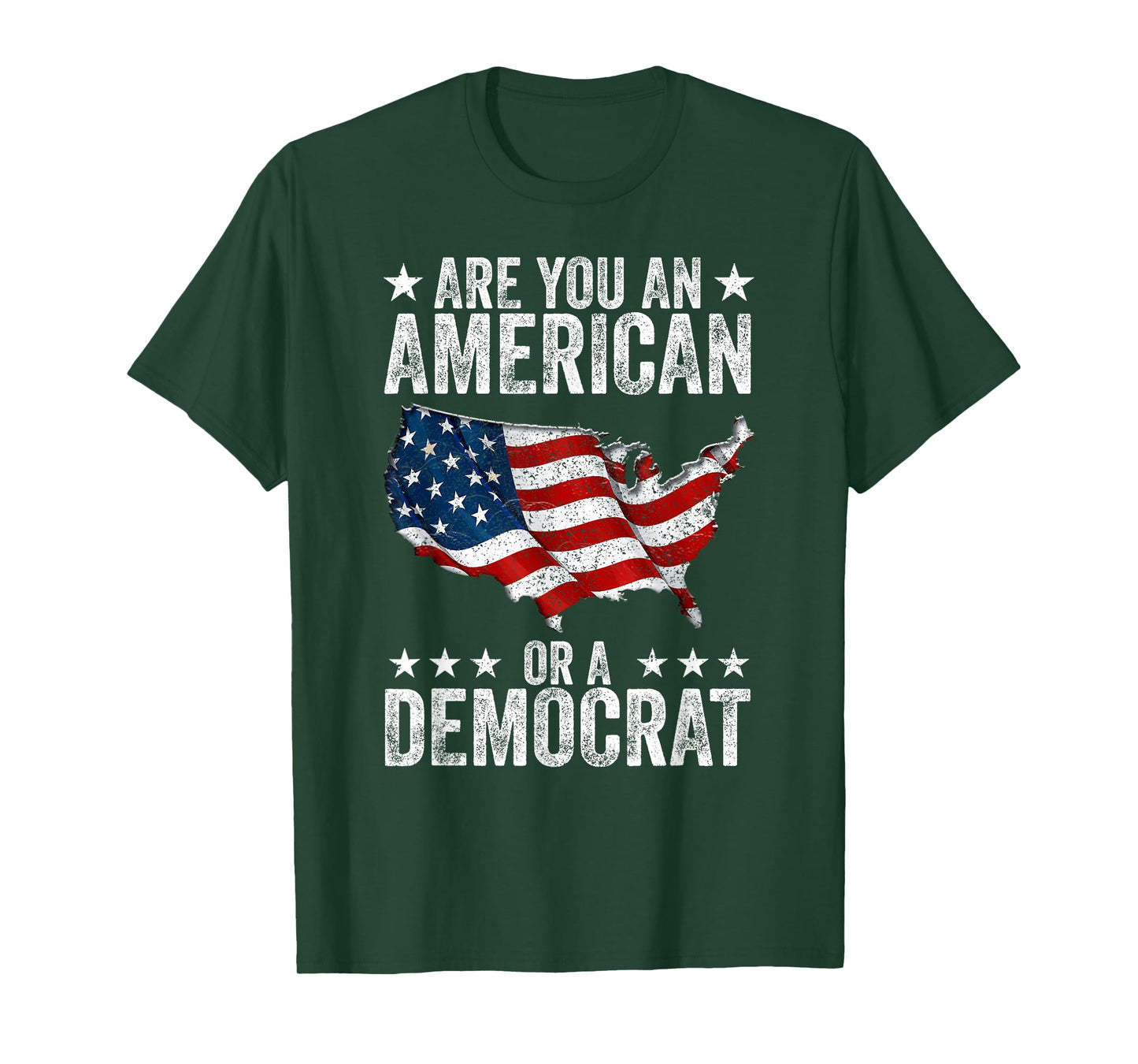 Are You An American Or A Democrat T-Shirt