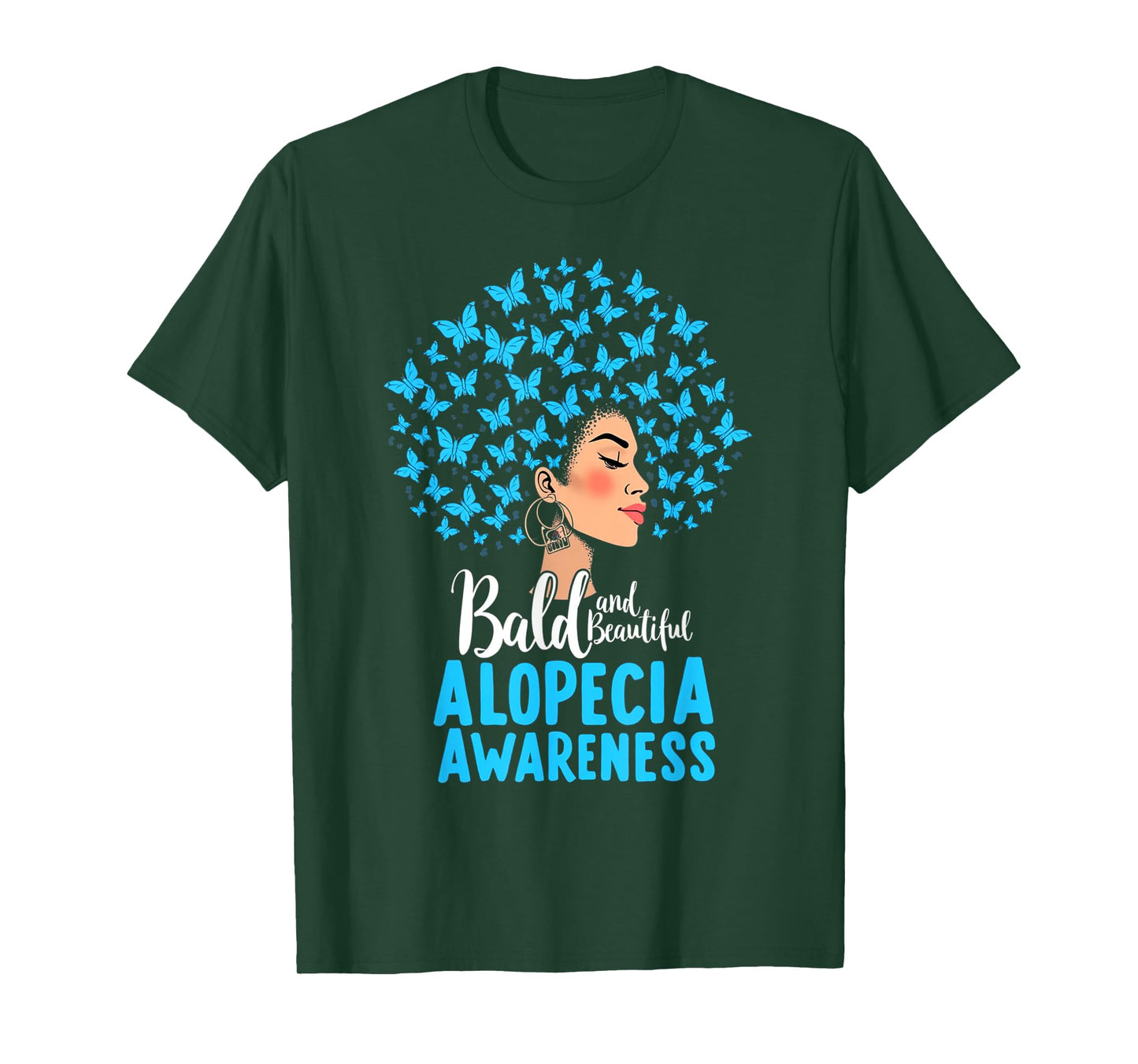 Alopecia Hair Loss Alopecia Areata Awareness T-Shirt