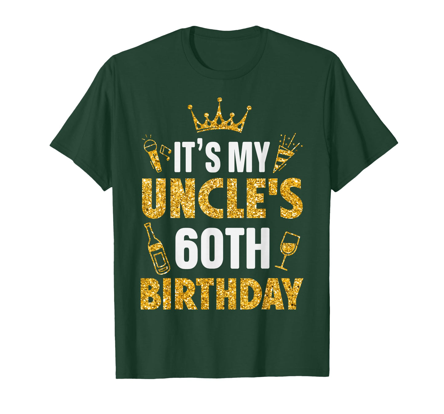 Uncle It's My Uncle's 60th Birthday 1965 60 Years Old T-Shirt