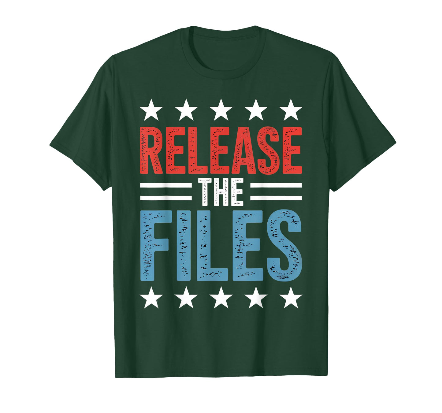 Release The Files US Flag Vintage T-Shirt