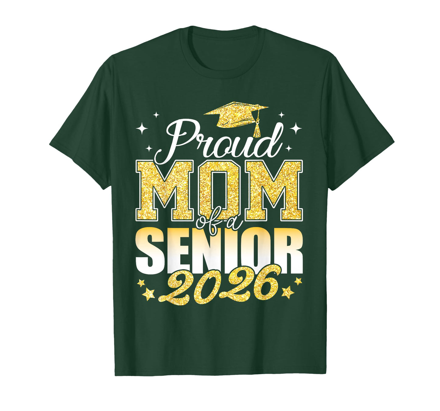 Proud Mom of A Senior 2026 class of 2026 Graduate T-Shirt