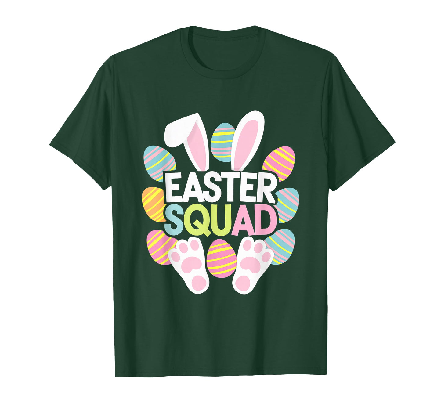 Easter Squad Family Matching Easter Day Bunny Egg Hunt Group T-Shirt