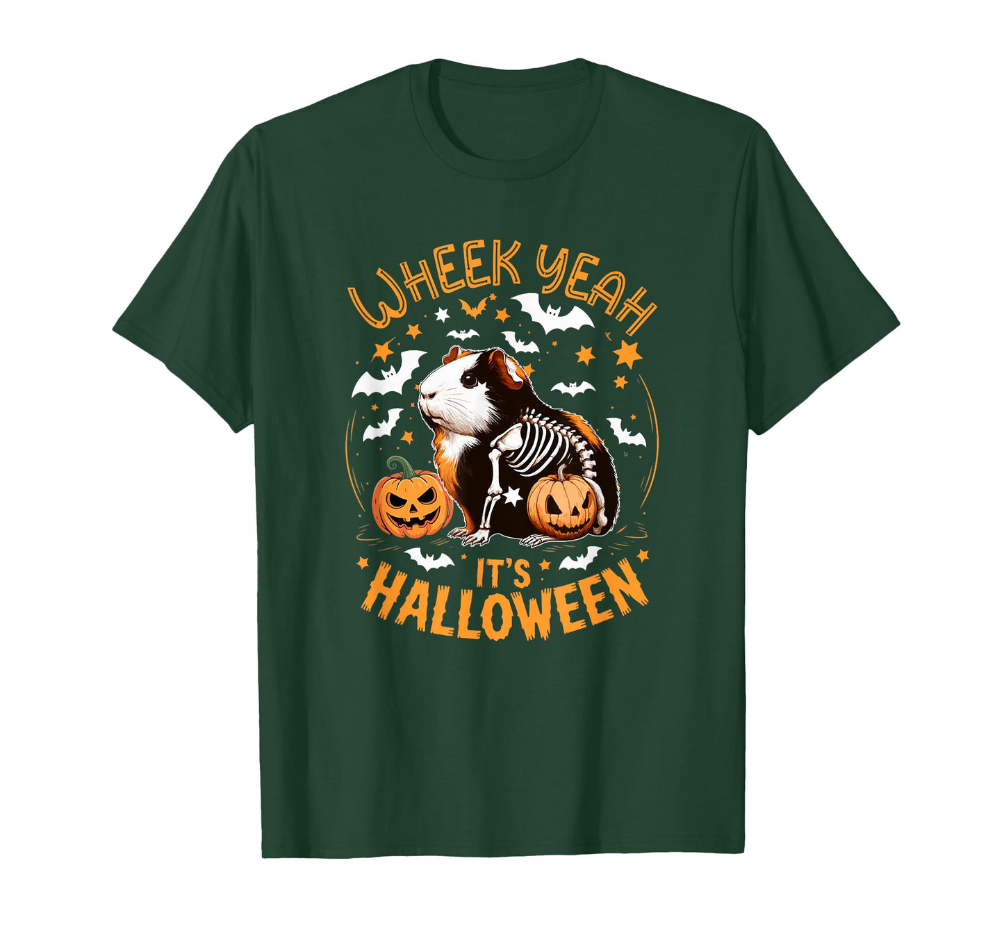 It's Halloween Guinea Pig Sound Costume Cosplay Skeleton T-Shirt