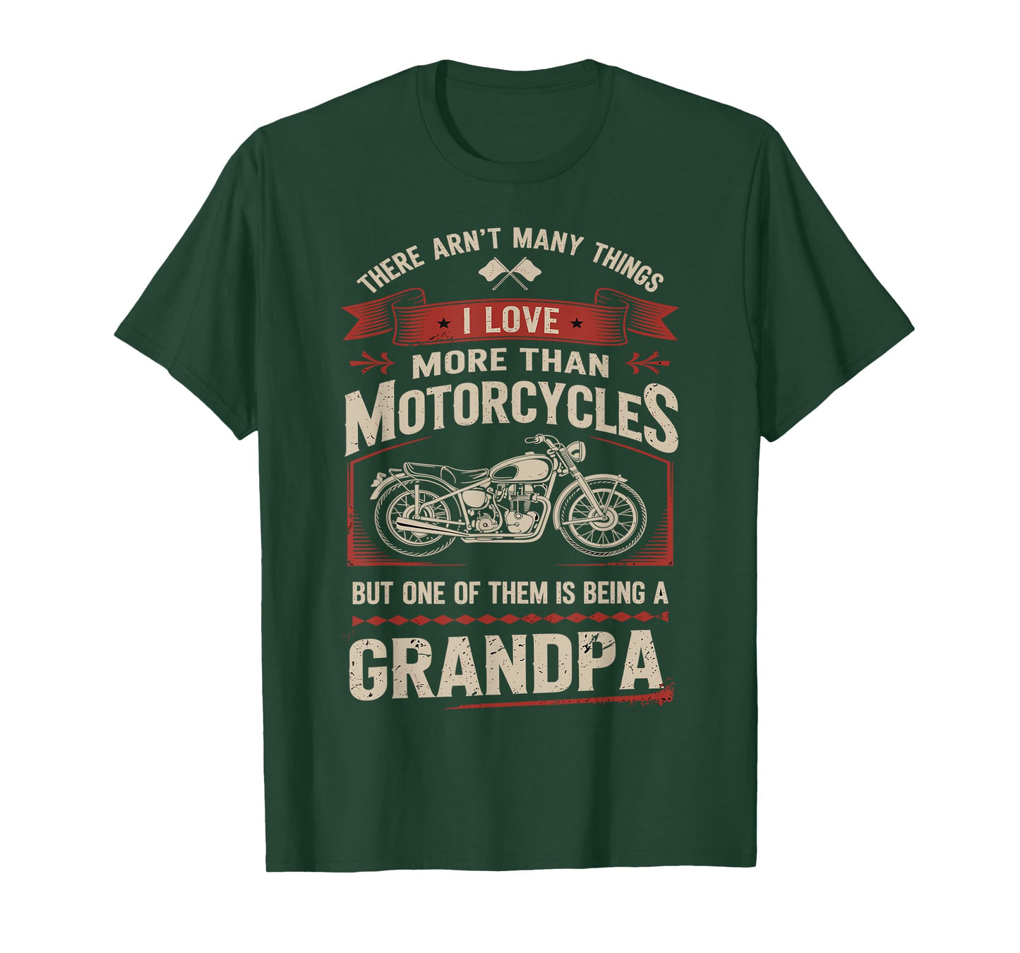 Grandpa Biker - Funny Motorcycle Rider Designs T-Shirt