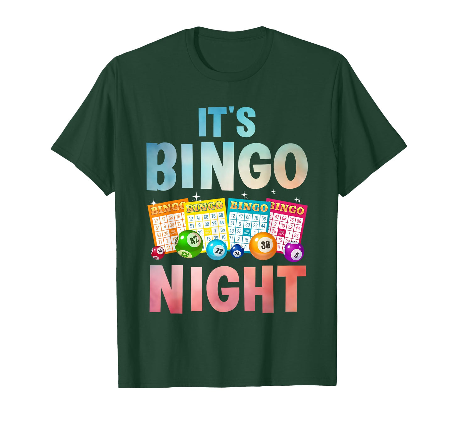 Cool Bingo Night Art for Men Women Bingo Lover Bingo Player T-Shirt