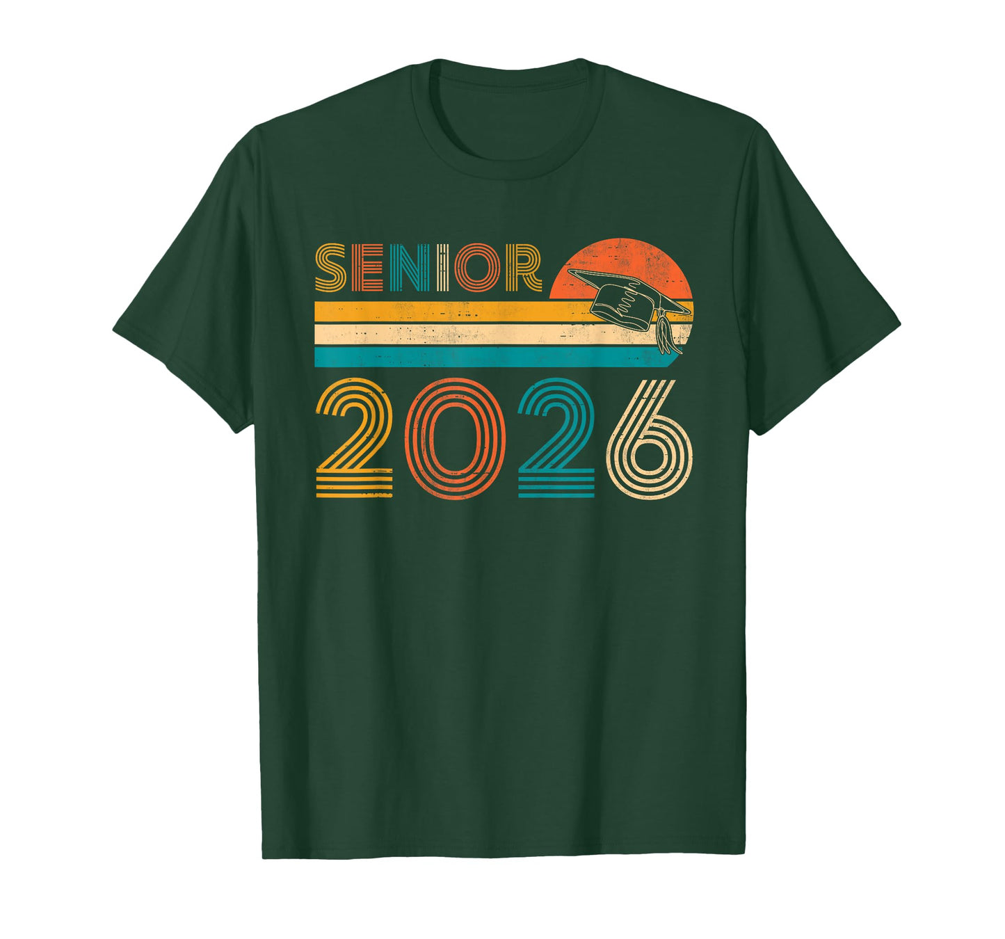 Vintage Senior 2026 Graduate Class of 2026 Graduation Grad T-Shirt