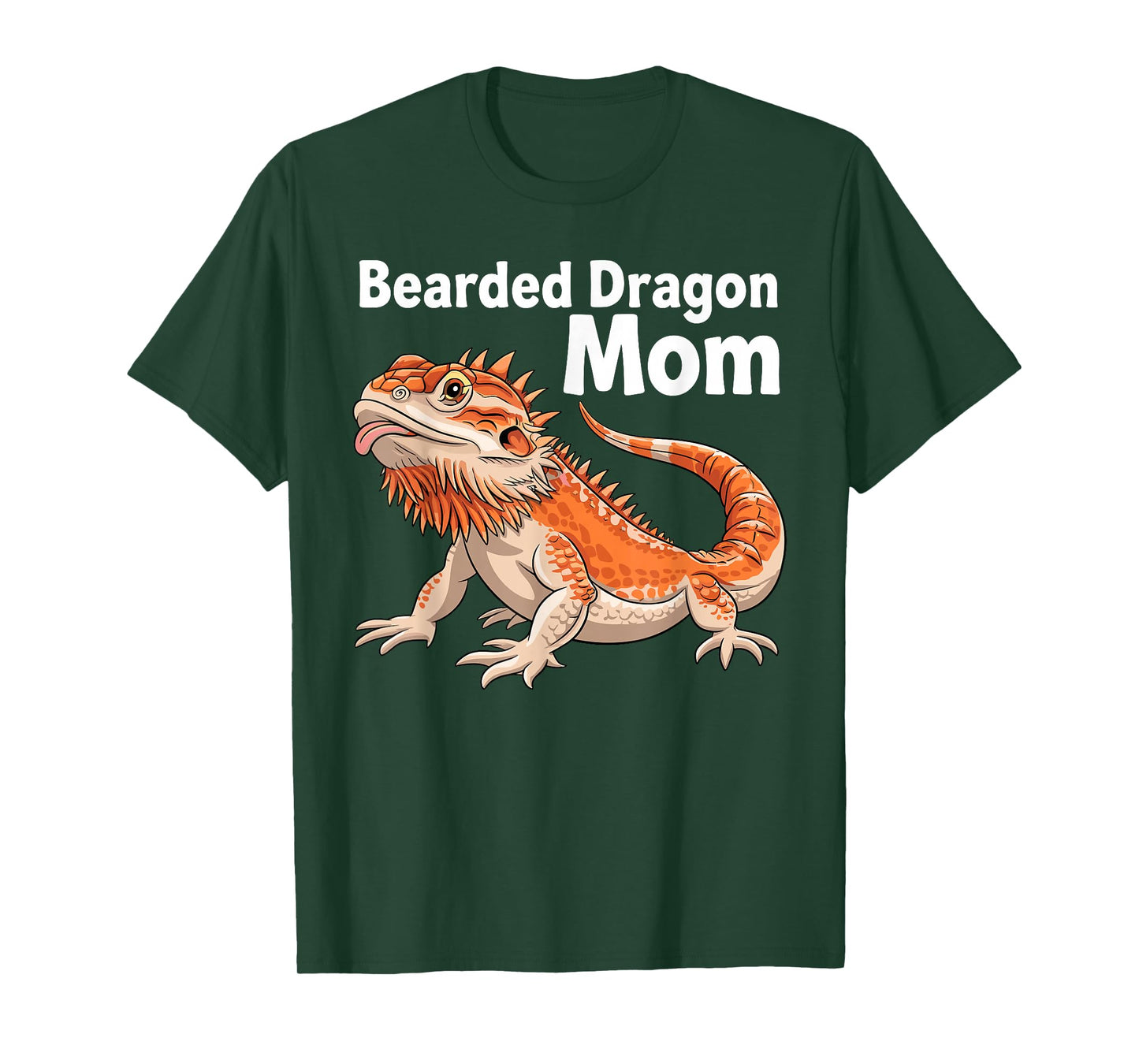 Cool Bearded Dragon Art for Women Girls Bearded Dragon Lover T-Shirt