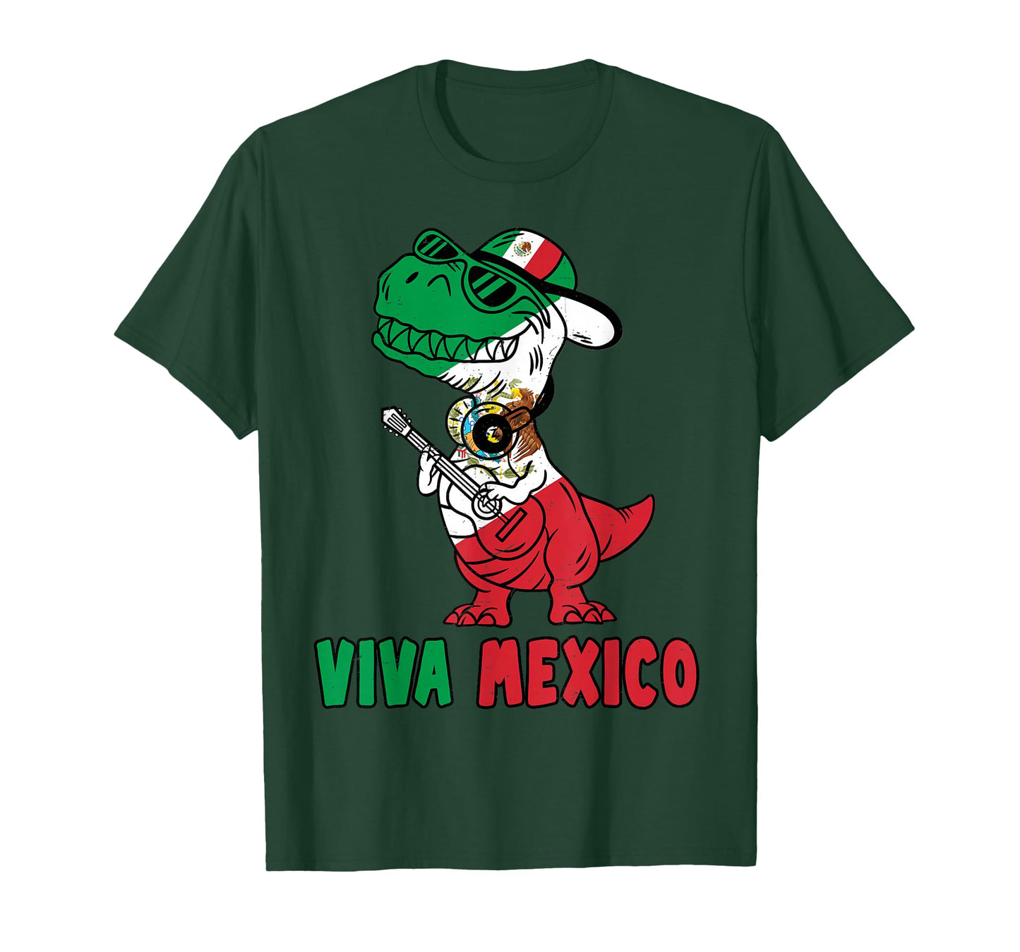 Viva Mexico Kids Independence Day Funny Dance Mexican T-Shirt