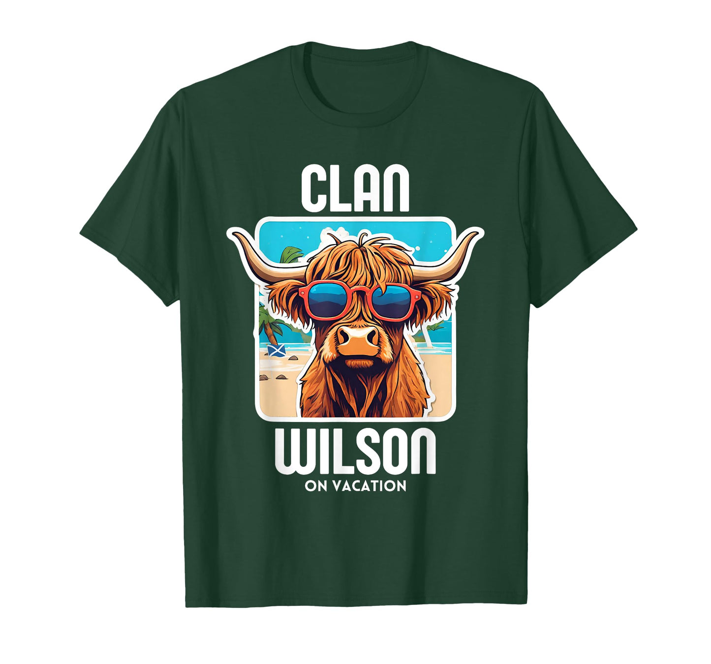 Wilson Clan Vacation Scottish Family Name Party T-Shirt