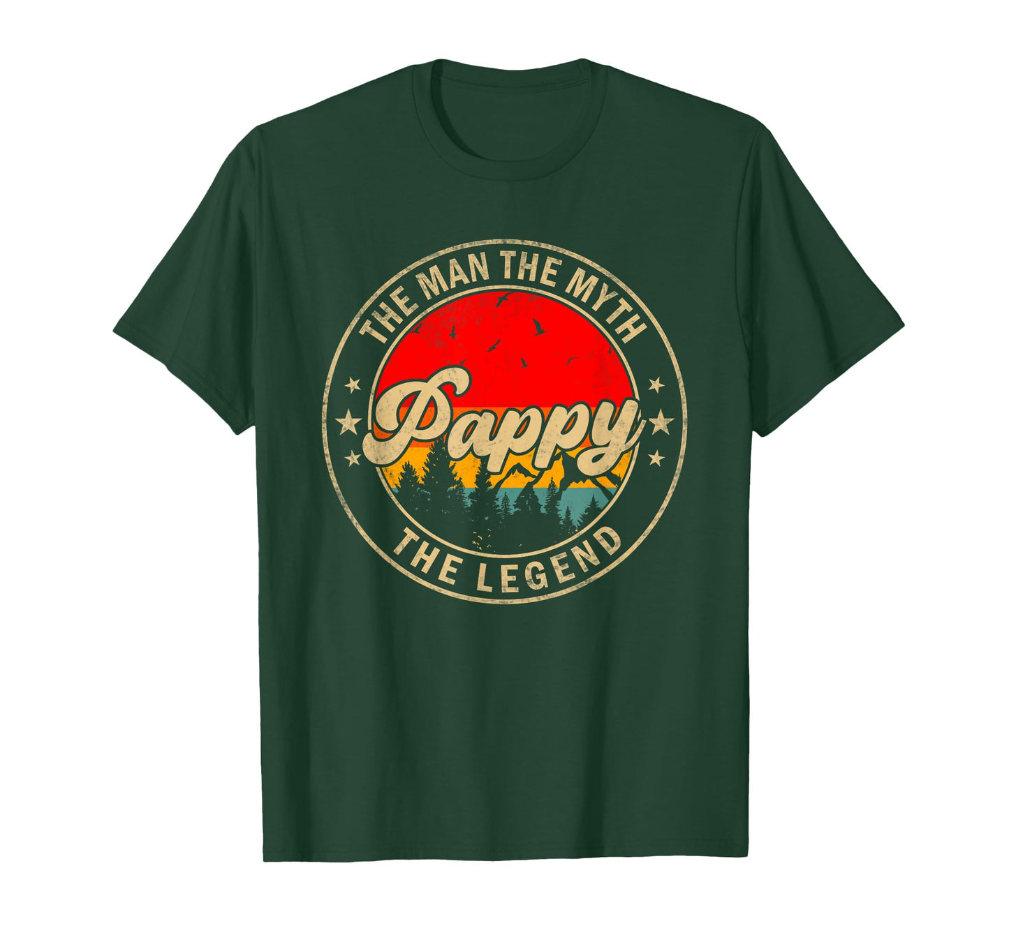 Pappy the Man the Myth the Legend Father's Day for Grandpa T-Shirt