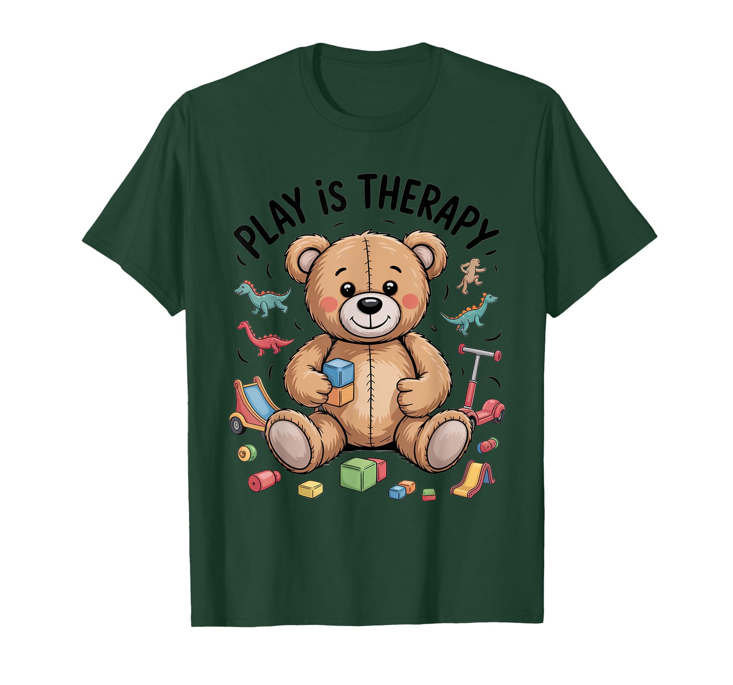 Play Is Therapy Tee for Child Life and Occupational Therapy T-Shirt