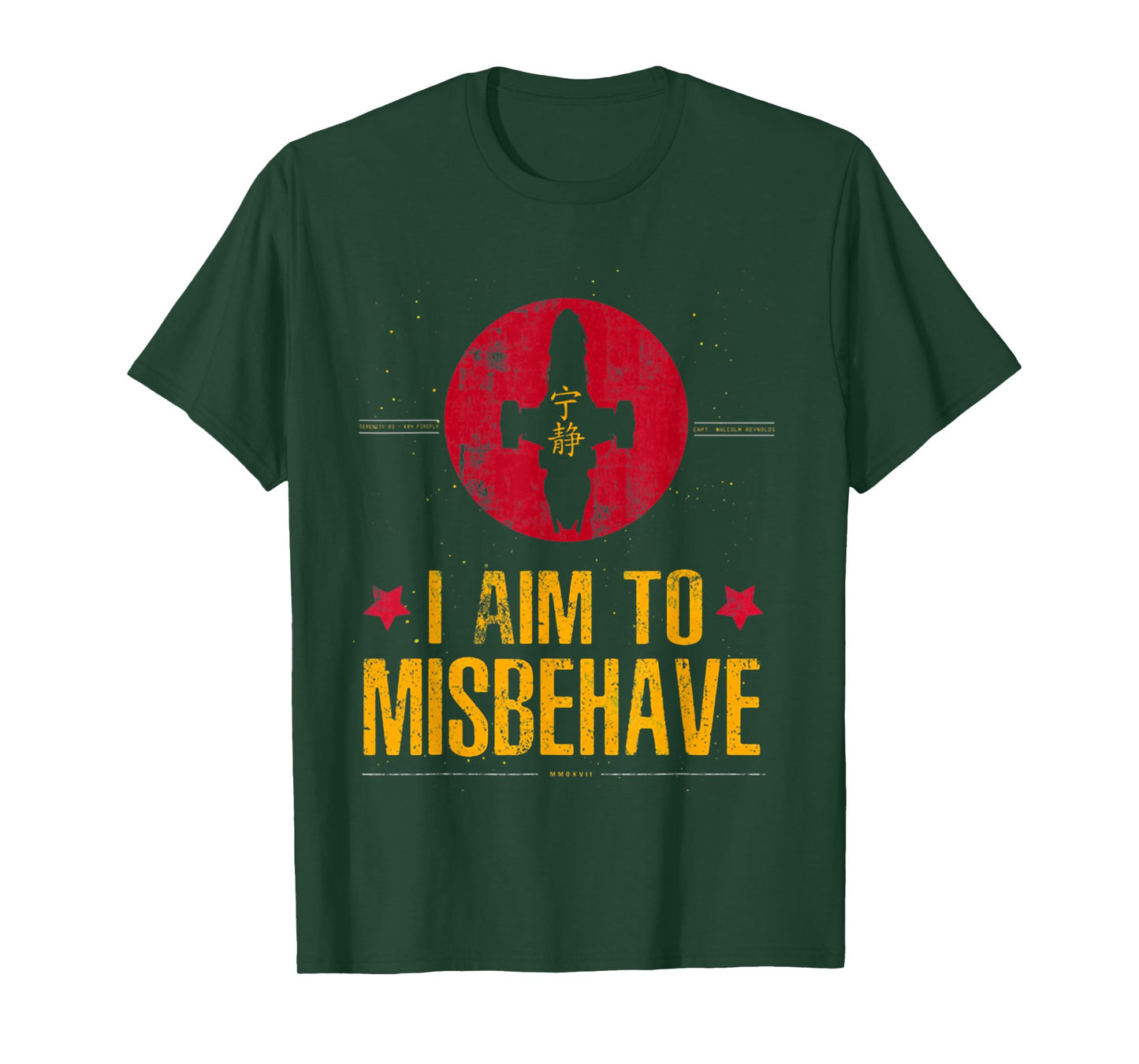 I Aim To Misbehave T-Shirt