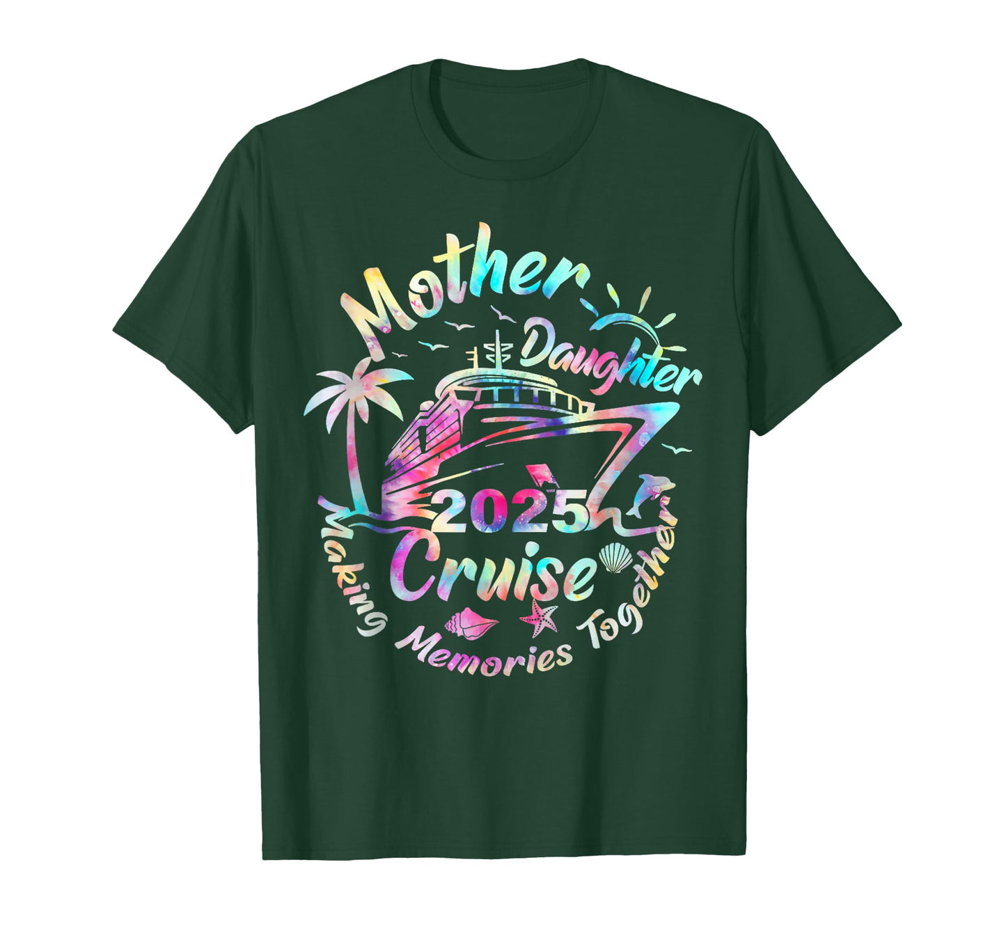 Cruise Mother Daughter Trip 2025 Funny Mom Daughter Vacation T-Shirt