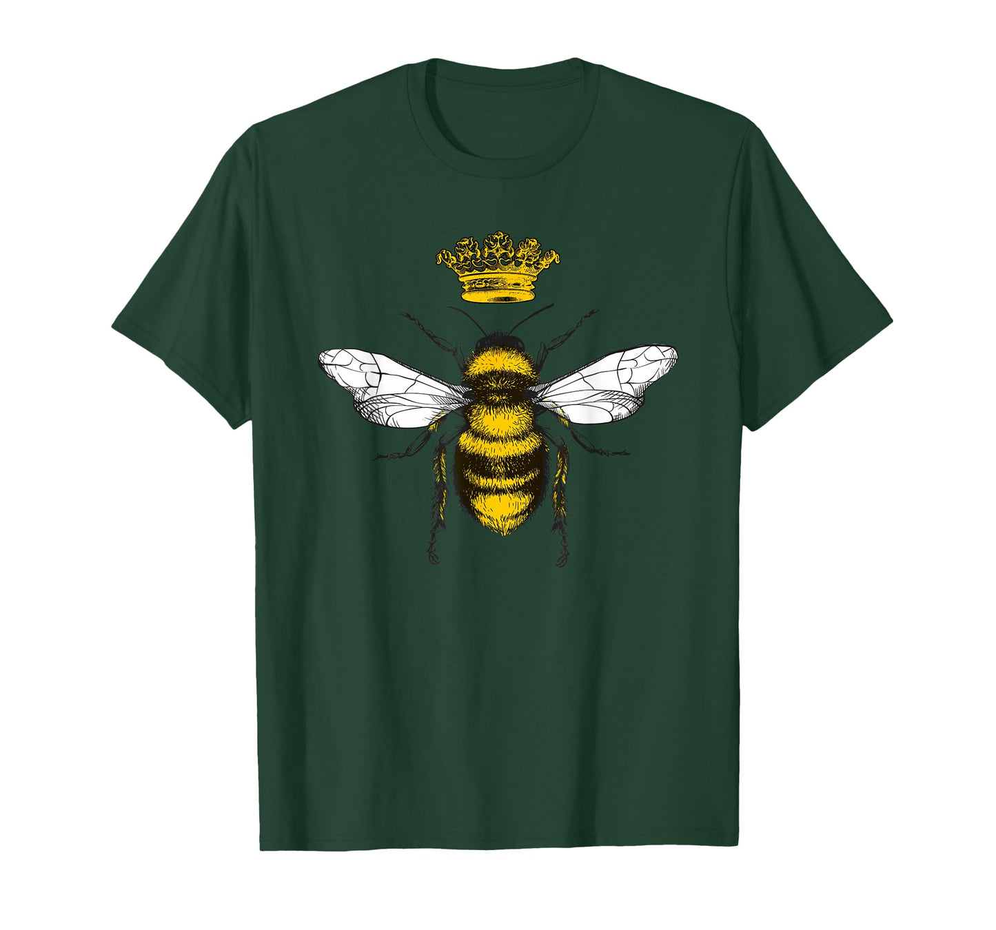 Vintage Queen Bee Shirt Women, Honey Bee Lovers Beekeeper T-Shirt