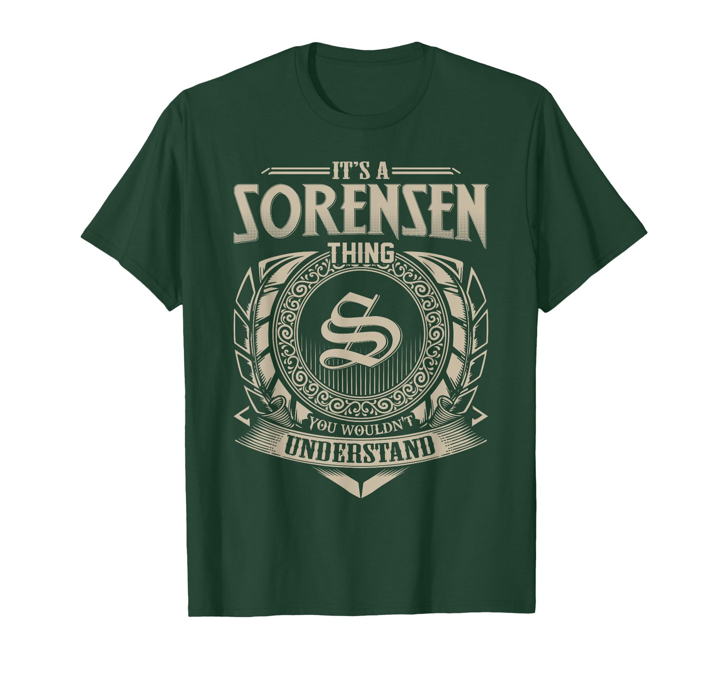 It's A SORENSEN Thing You Wouldn't Understand Name Vintage T-Shirt