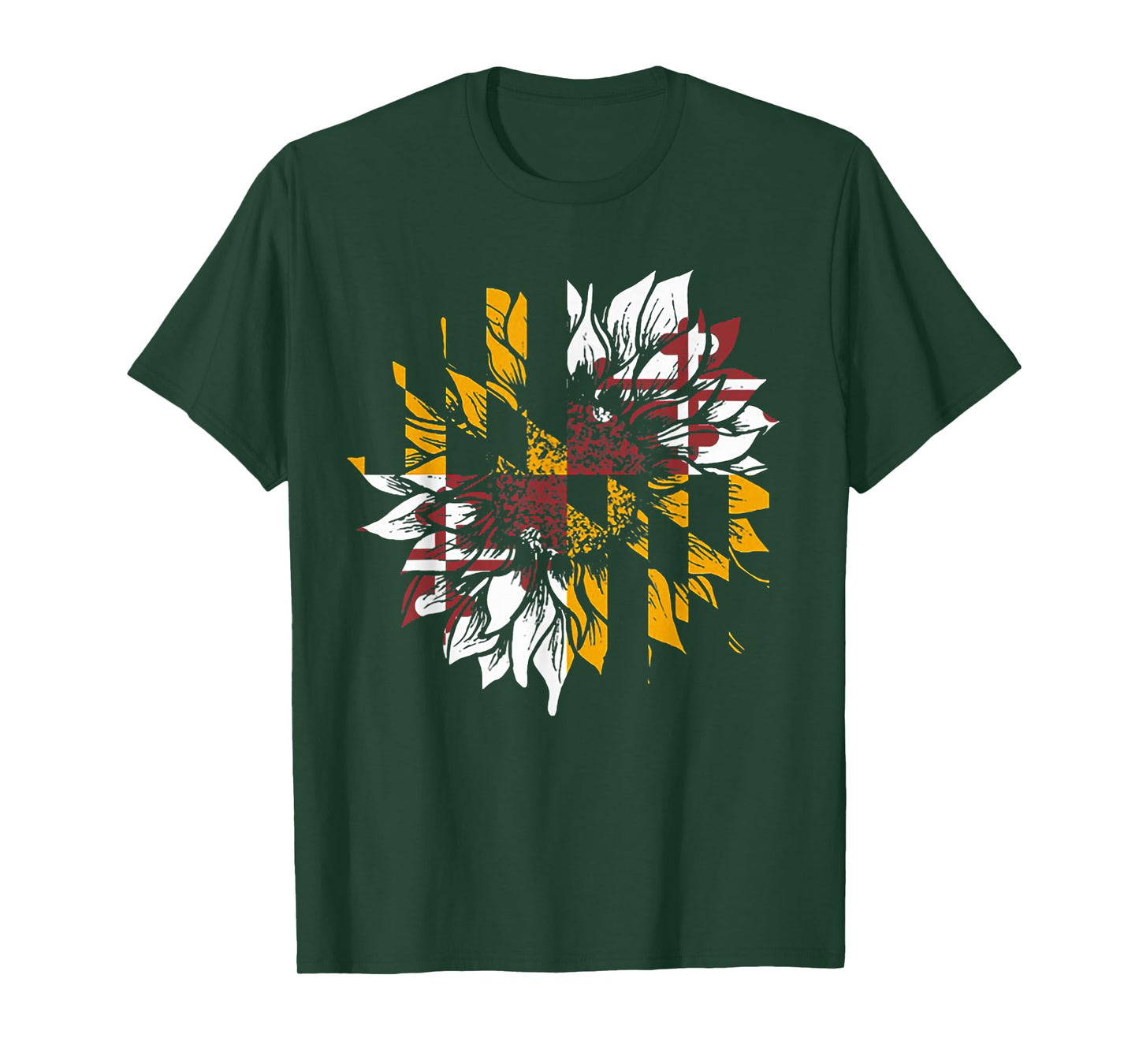 Sunflower Maryland flag T-Shirt