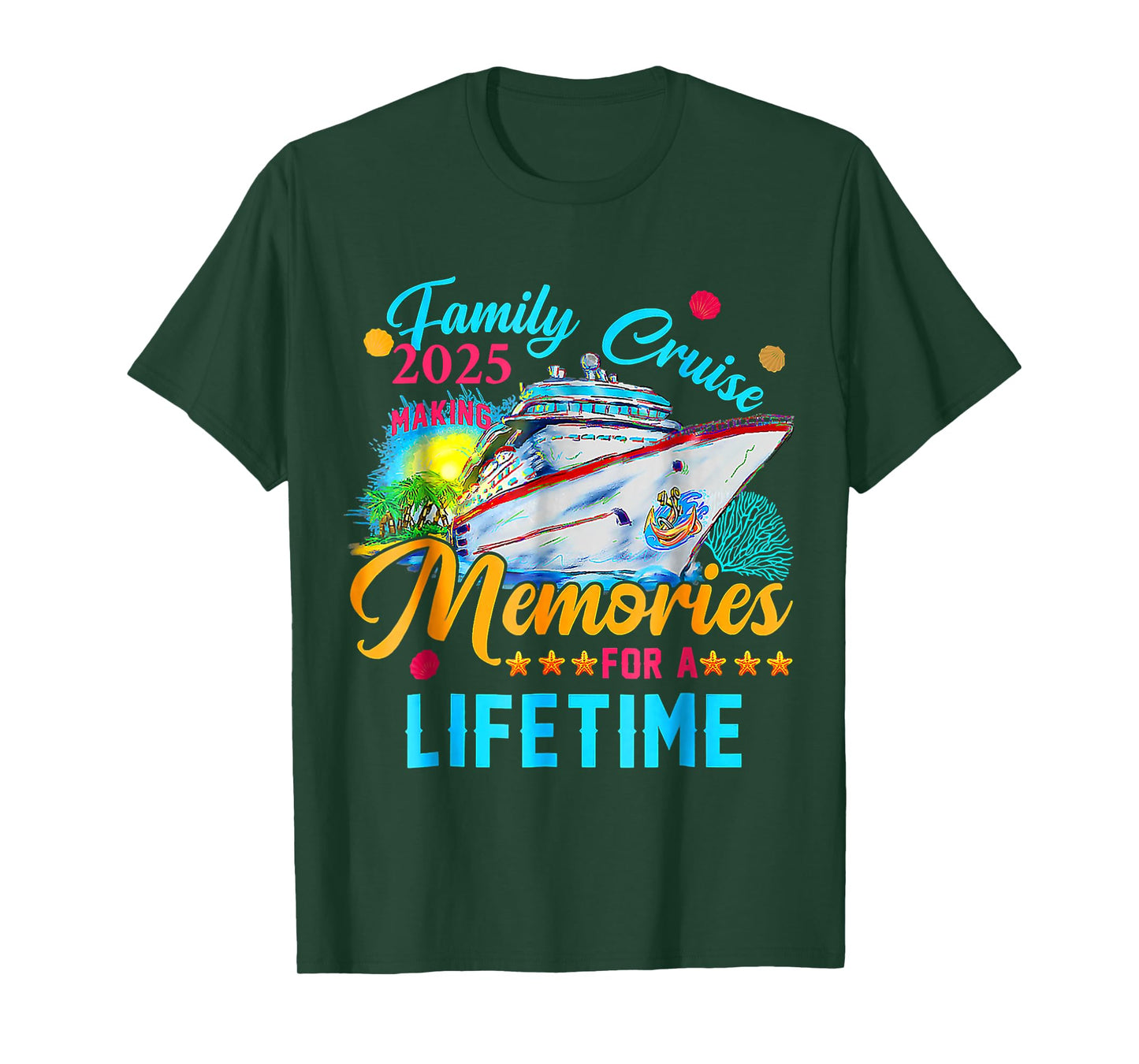 Family Cruise 2025 Family Matching Cruise Vacation Party T-Shirt