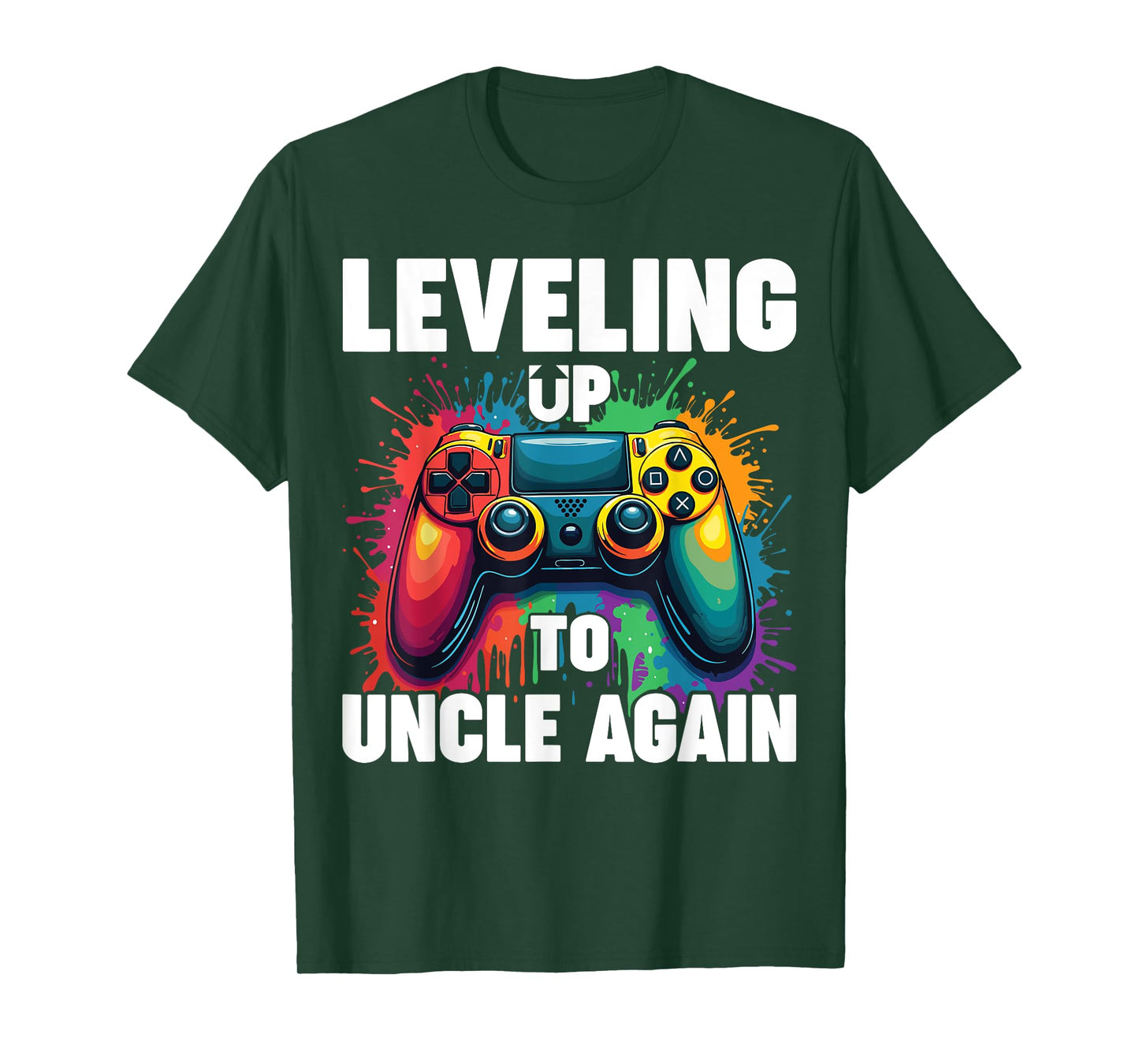 Promoted To Uncle Gender Reveal Leveling Up To Uncle Again T-Shirt