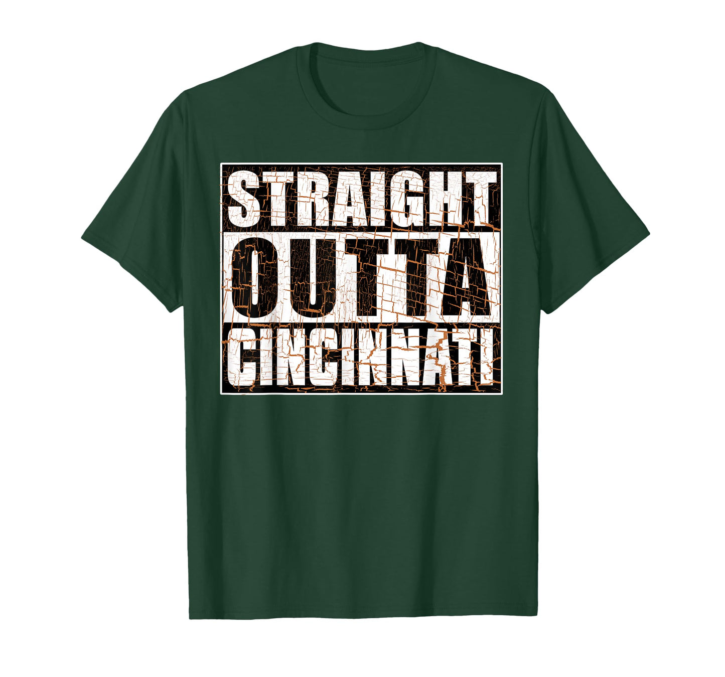 Vintage Cincinnati Straight Outta Cincinnati Hometown Pride T-Shirt