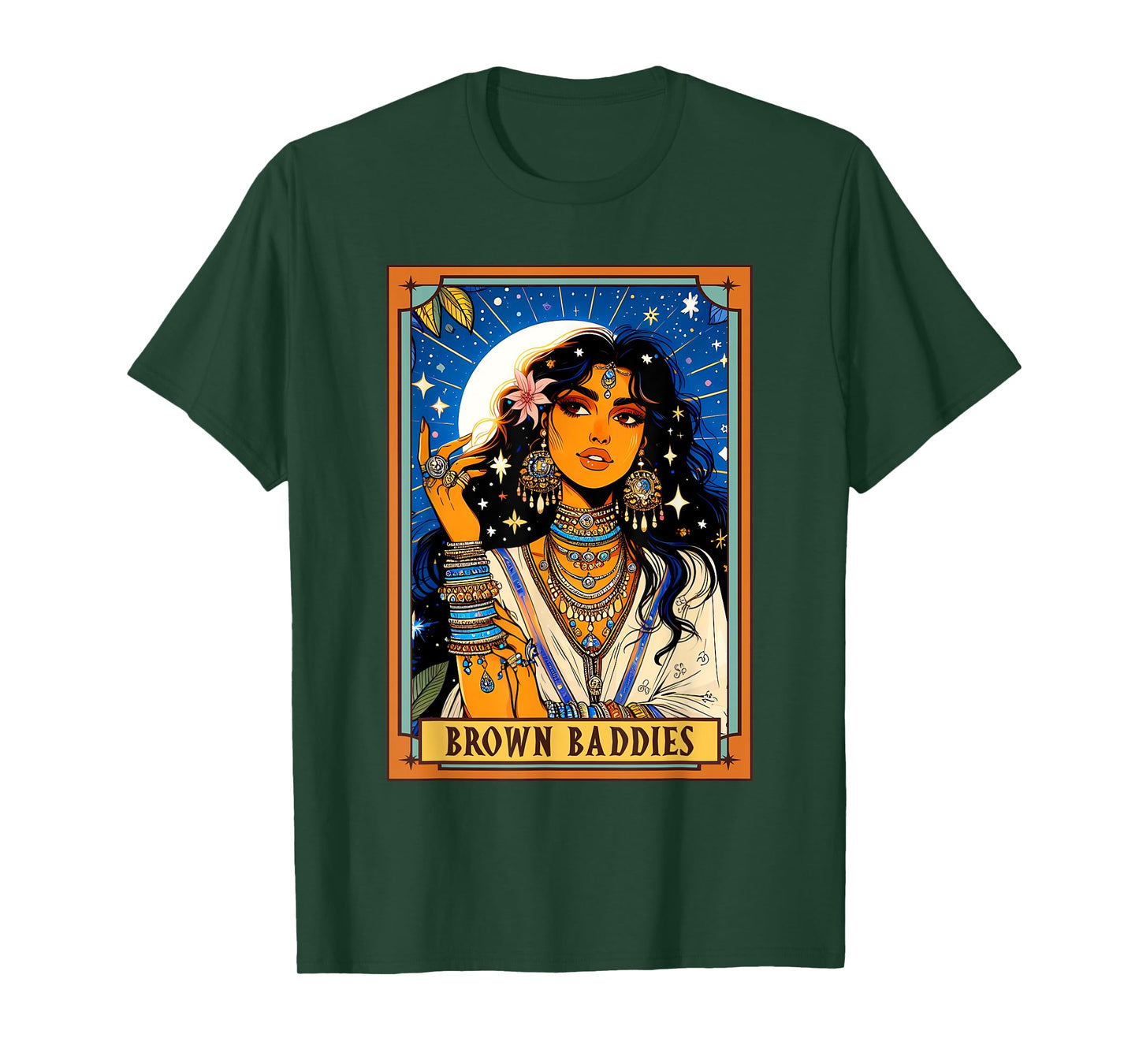Proud Indian Girl India Traveling Desi Girl Brown A Badddies T-Shirt