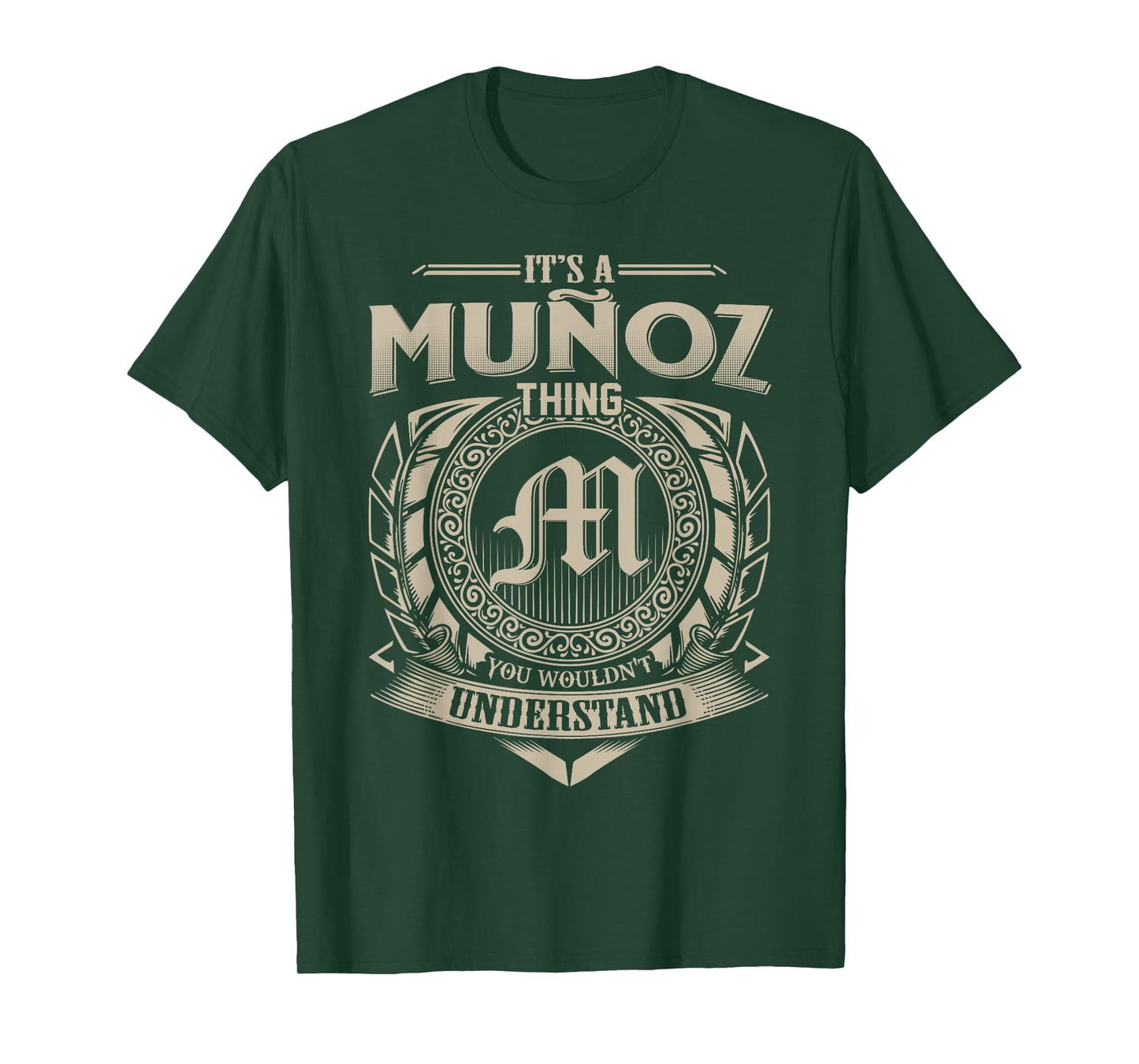 It's A MUÑOZ Thing You Wouldn't Understand Name Vintage T-Shirt