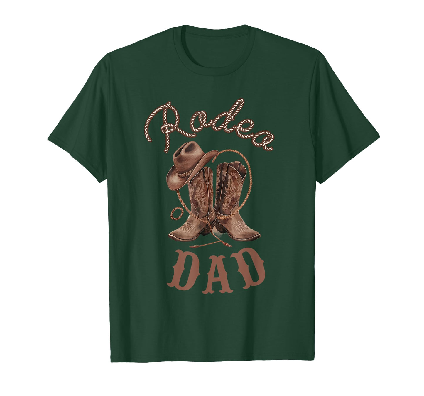 Rodeo Dad Western Cowboy Birthday Boy Family Matching Party T-Shirt