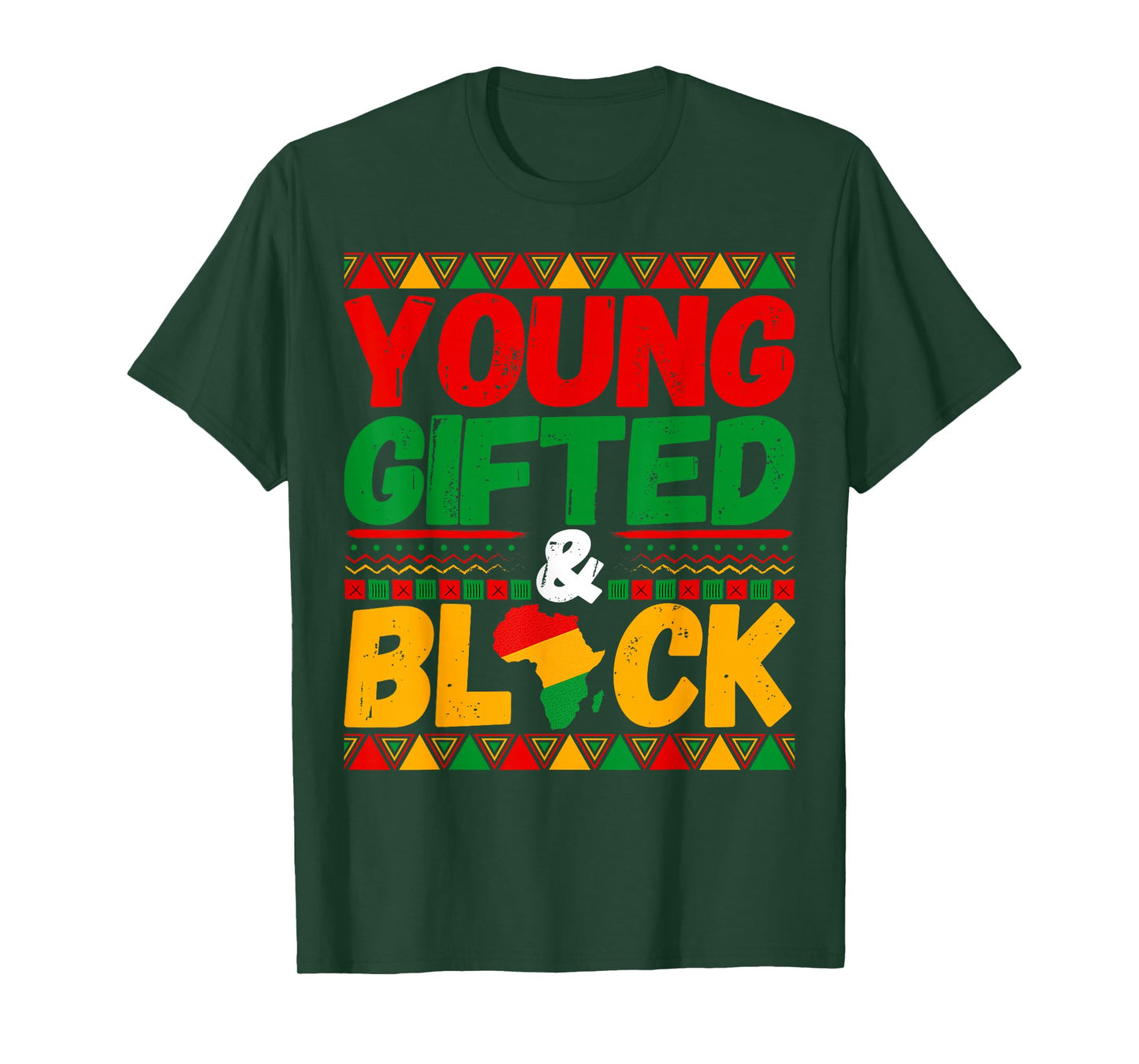 Young Gifted And Black - Black History Month Men Women Kid T-Shirt